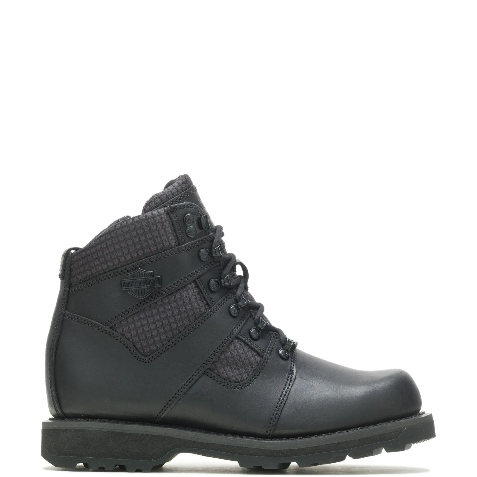 Harley-Davidson Lensfield 5" Lace D93770 Mens Black Motorcycle Boots Quality craftsmanship