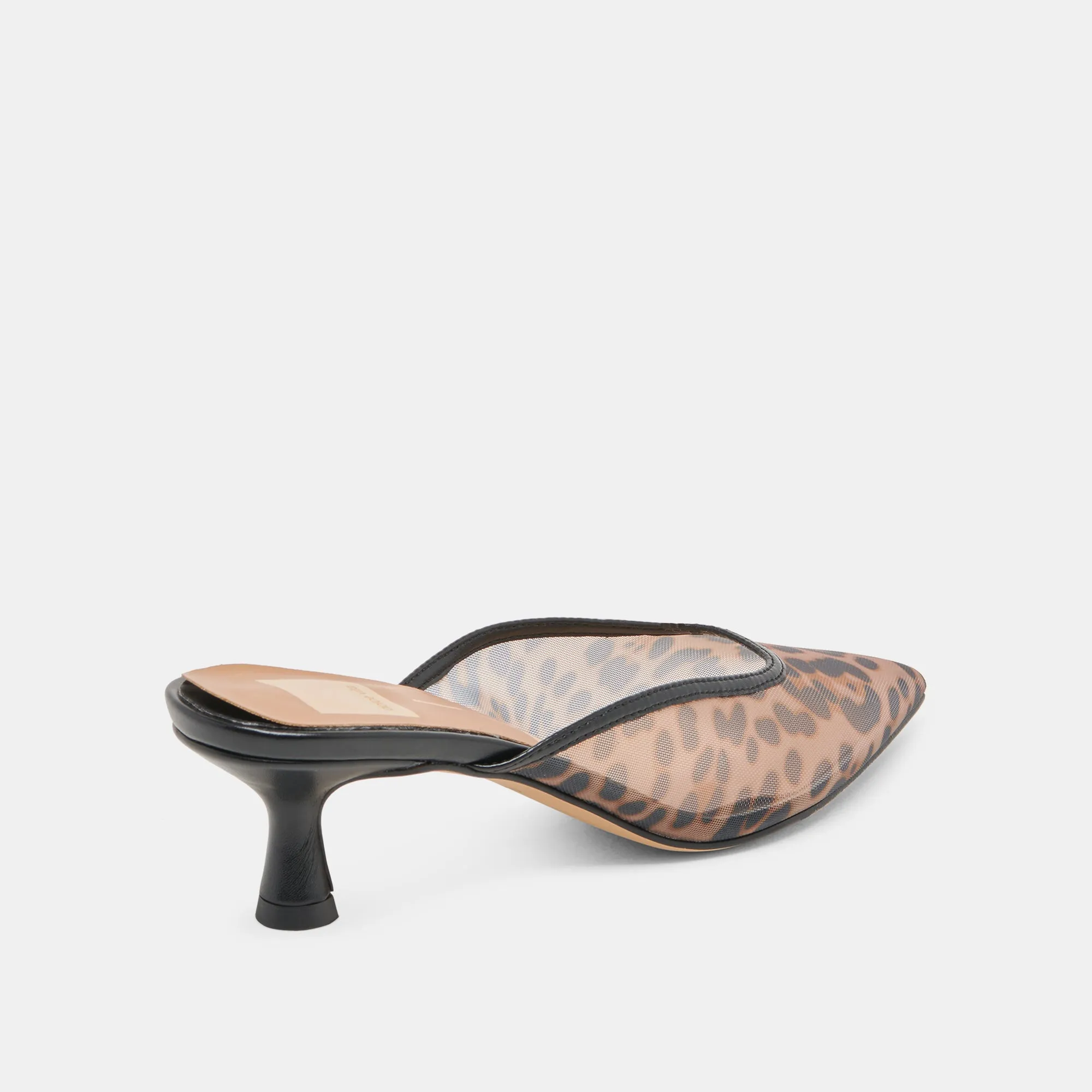 Energy return Open Toe Wedges CLEO HEELS DK LEOPARD MESH