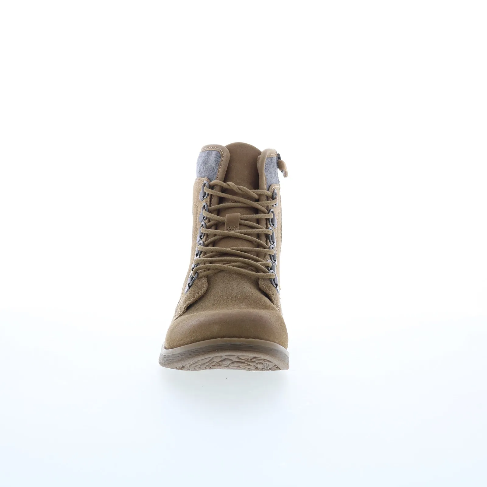 Comfortiva Tomeo CT0025292 Womens Brown Suede Lace Up Casual Dress Boots Textile Lining Urban Edge
