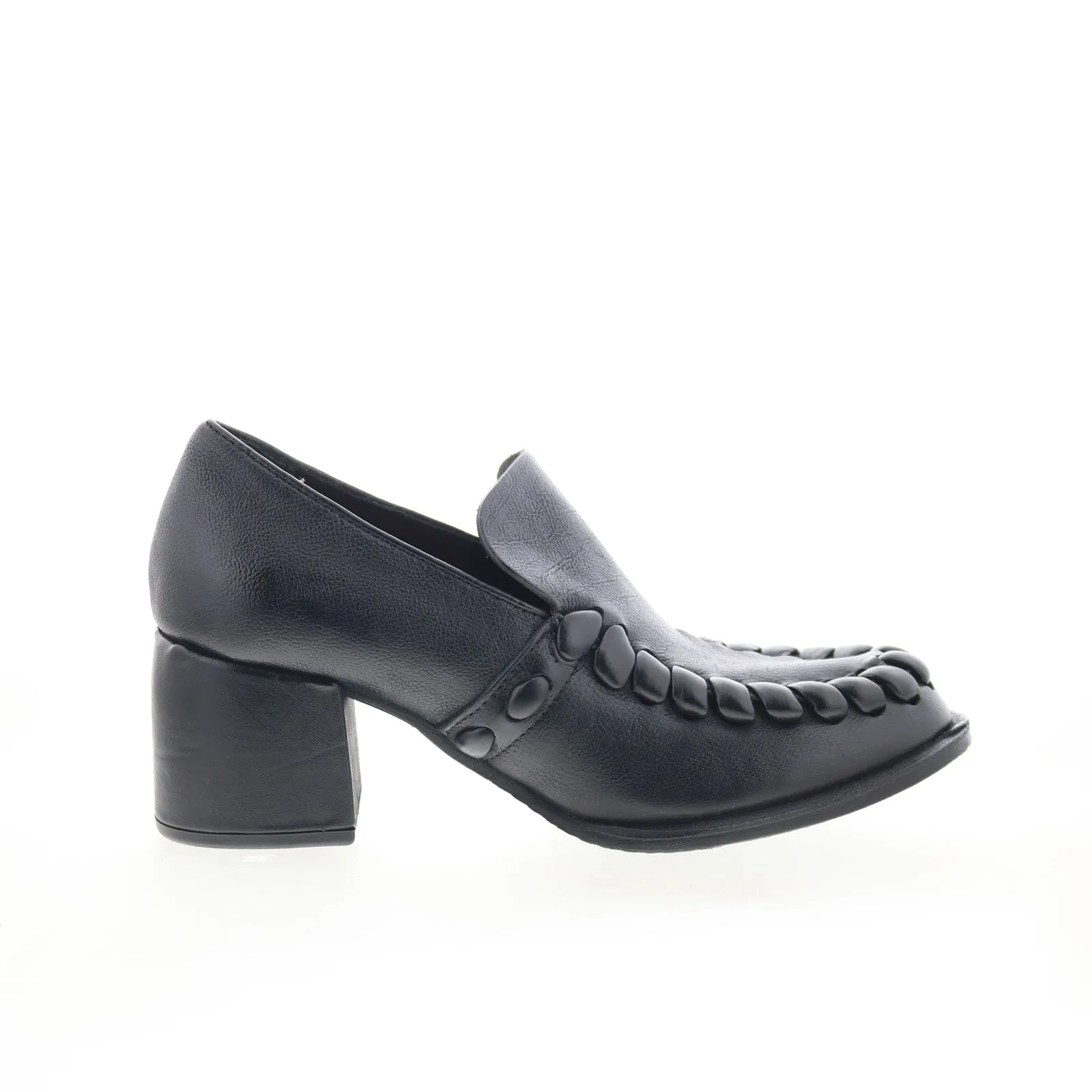 Foot Stability A.S. 98 Gaines B29103-103-0001 Womens Black Leather Pumps Heels Shoes