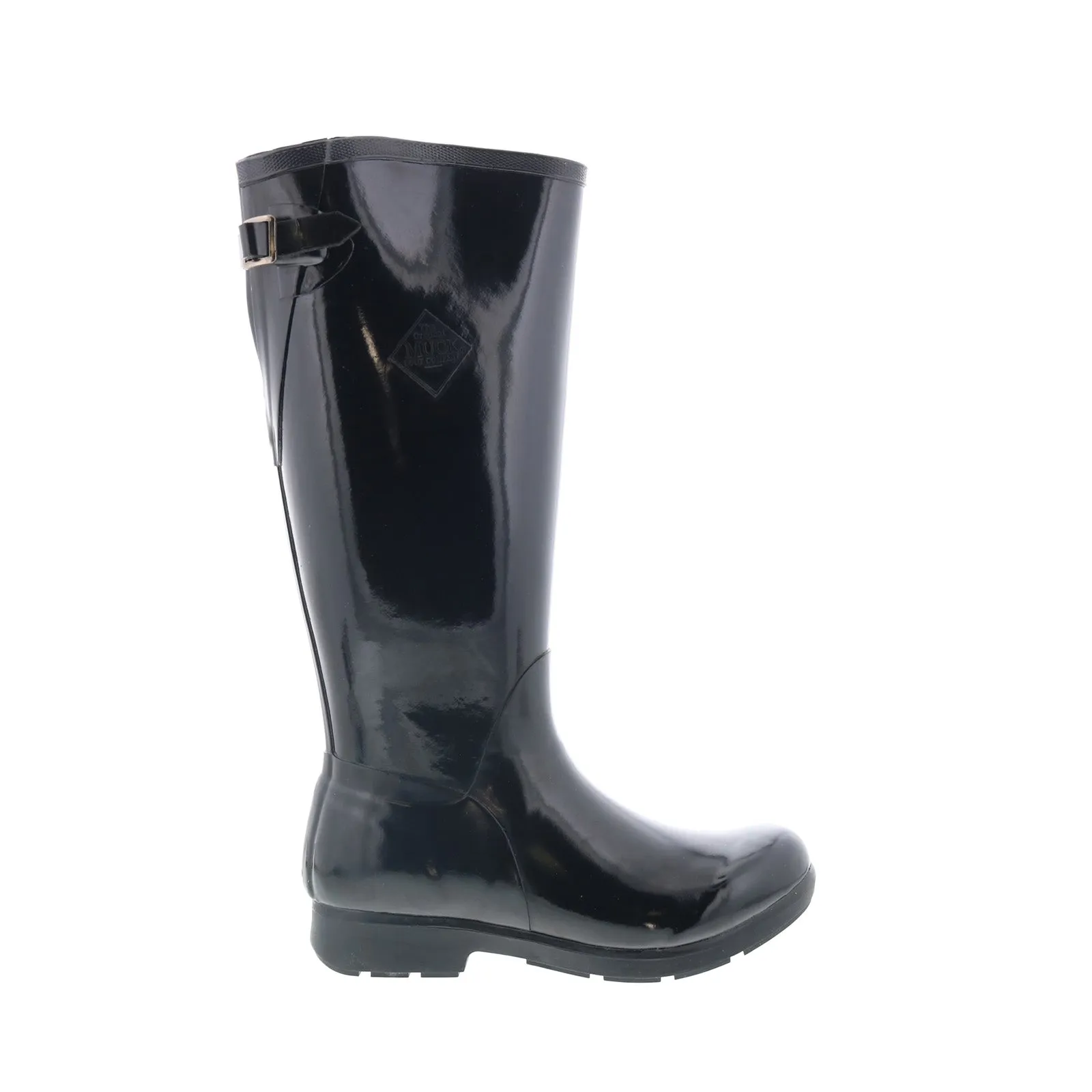Original Muck Bergen Tall WBT000 Womens Black Synthetic Casual Dress Boots Mountain Trail anti static