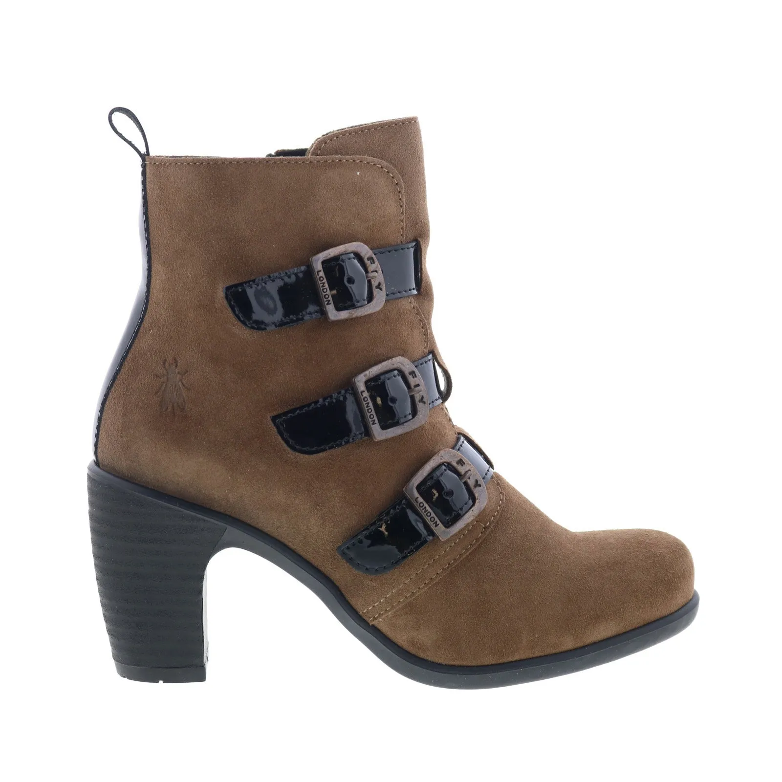 Fly London Klea KLEA012FLY-002 Womens Brown Suede Ankle & Booties Boots Everyday Comfort