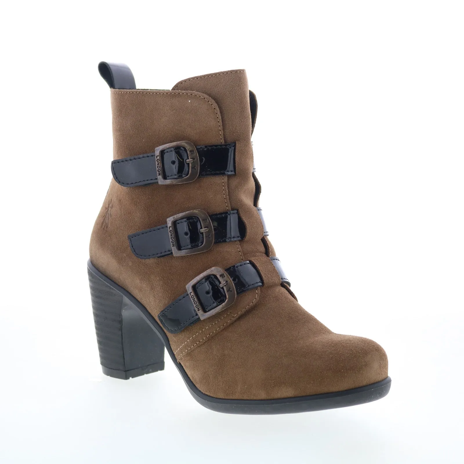 Street Ready Fly London Klea KLEA012FLY-002 Womens Brown Suede Ankle & Booties Boots