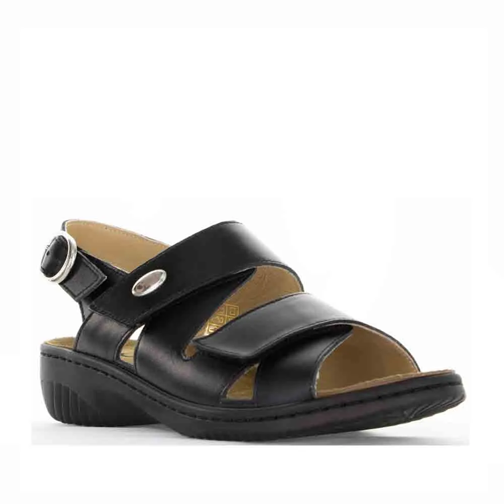 fashionable footwear Practical Shoes CABELLO RE391 BLACK
