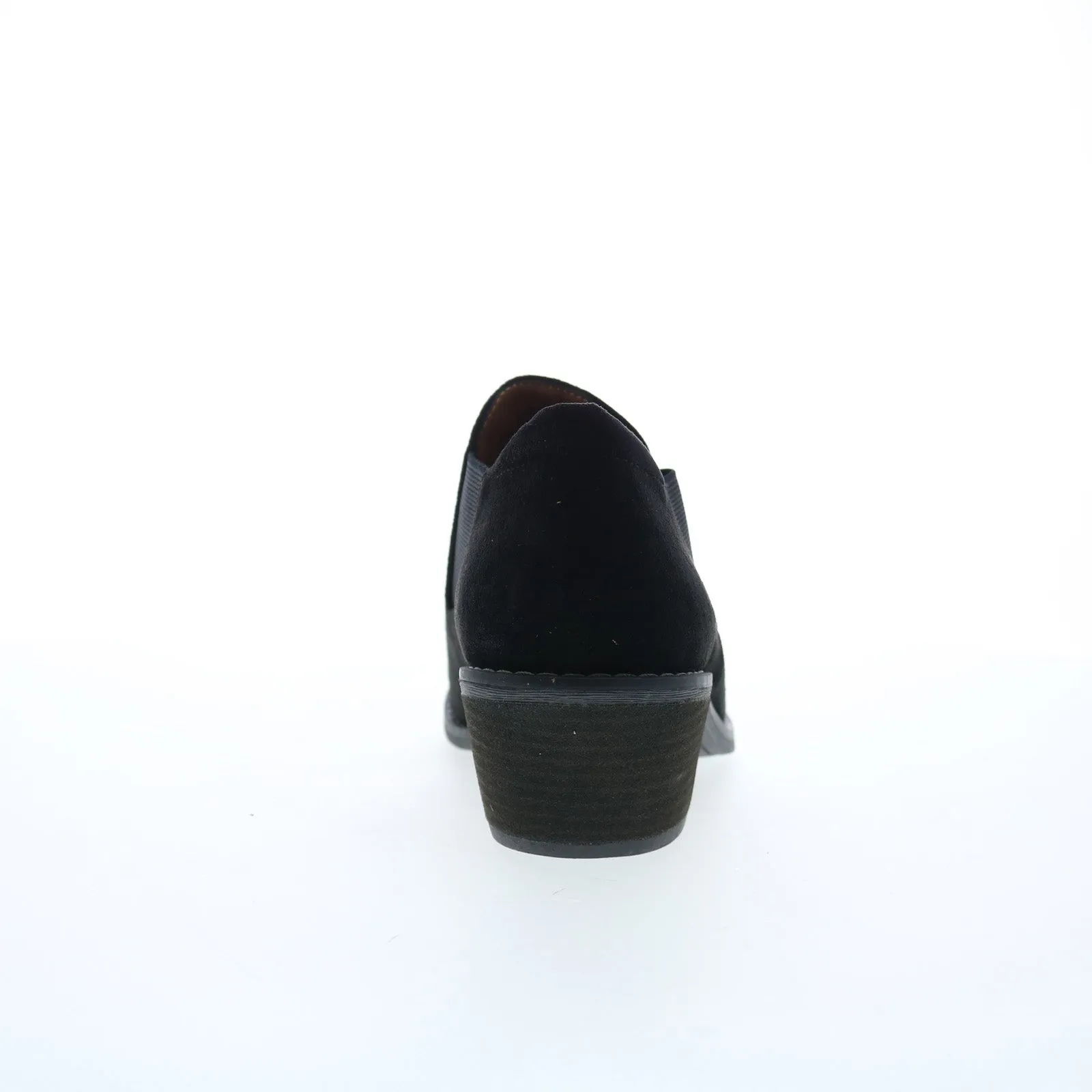 Ranch Wear Earth Tones Eurosoft by Sofft Aillie ES0036901 Womens Black Suede Ankle & Booties Boots