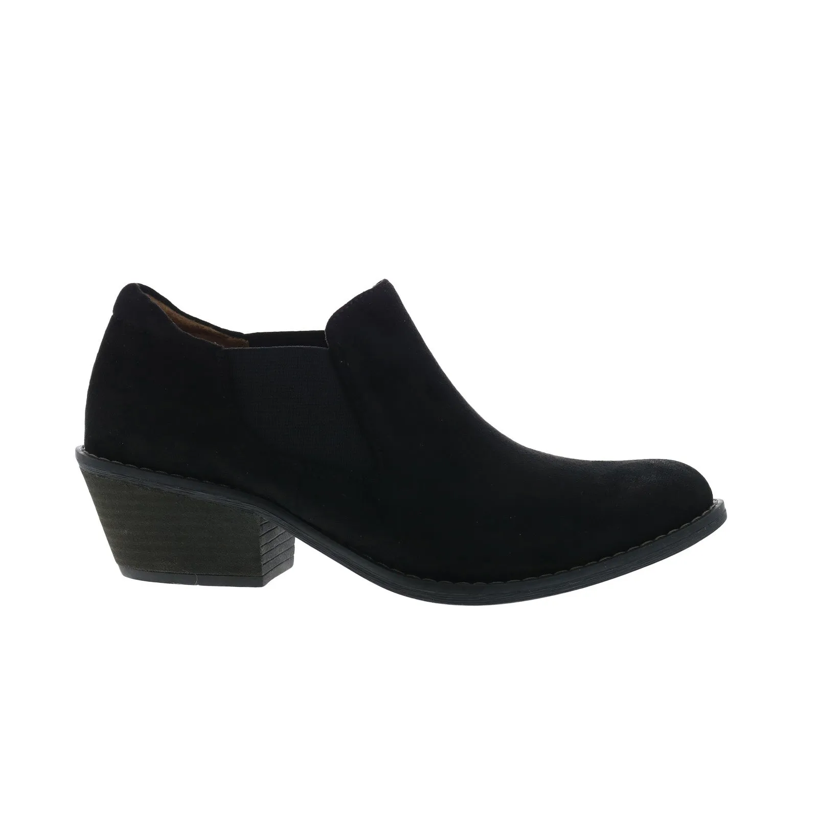 Eurosoft by Sofft Aillie ES0036901 Womens Black Suede Ankle & Booties Boots Rain Proof Daily Comfort