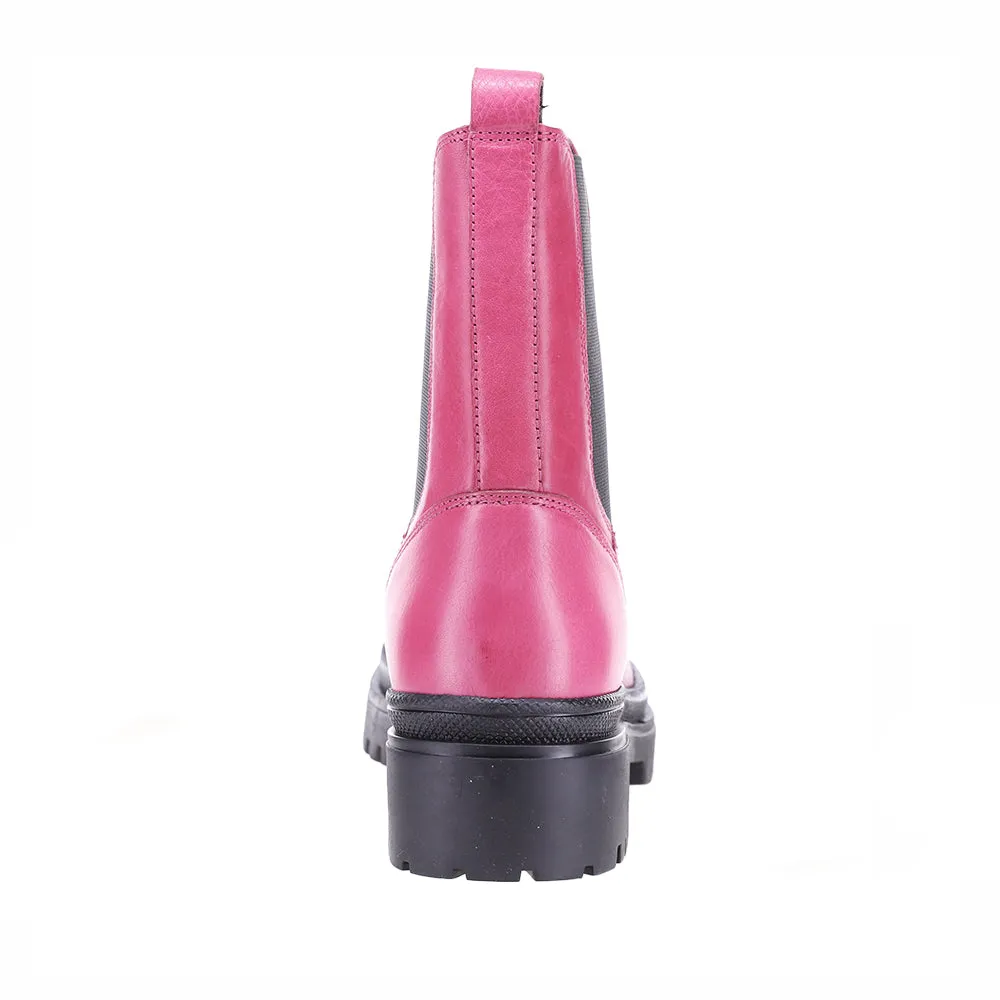 Fashionable Suede Material LE SANSA COOMA HOT PINK