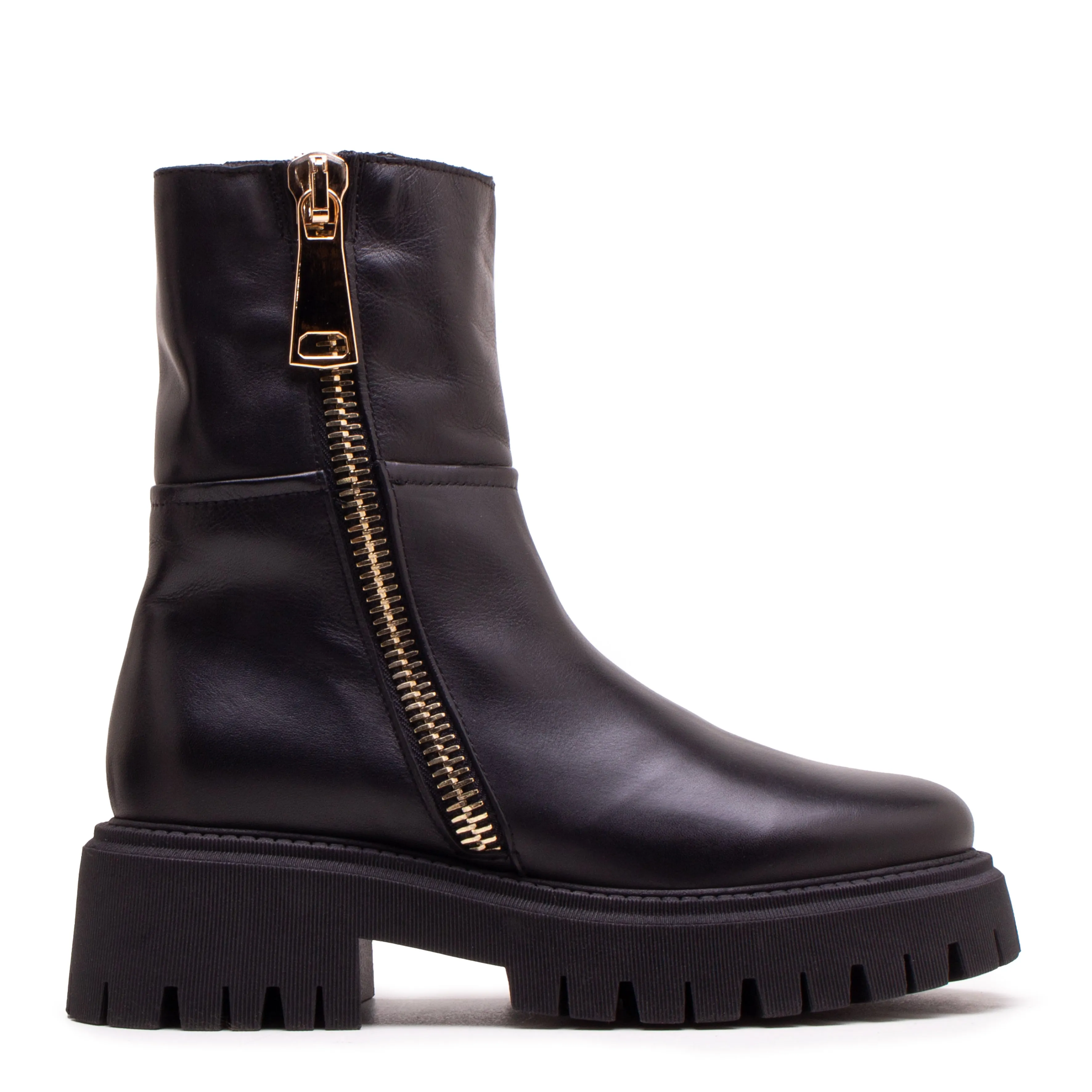 Heavy Wear Path Warrior MARRAKECH BOOTIES WITH FUR