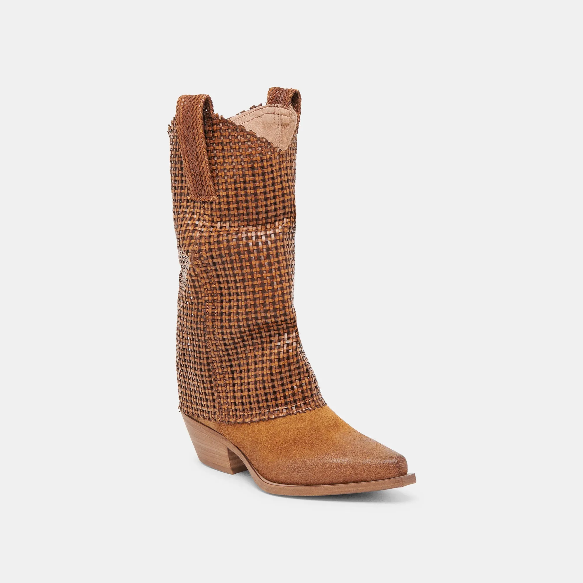 MAVRIK BOOTS CHESTNUT SUEDE Heel Support Quick Access