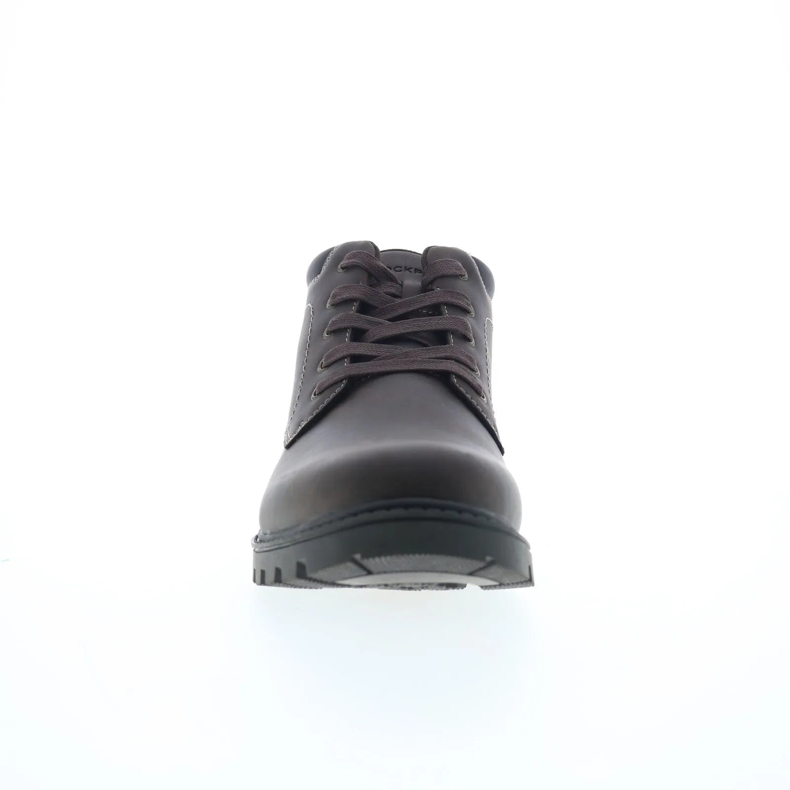 Supportive Design Rockport Ridgeview Boot CJ1571 Mens Brown Nubuck Lace Up Casual Dress Boots