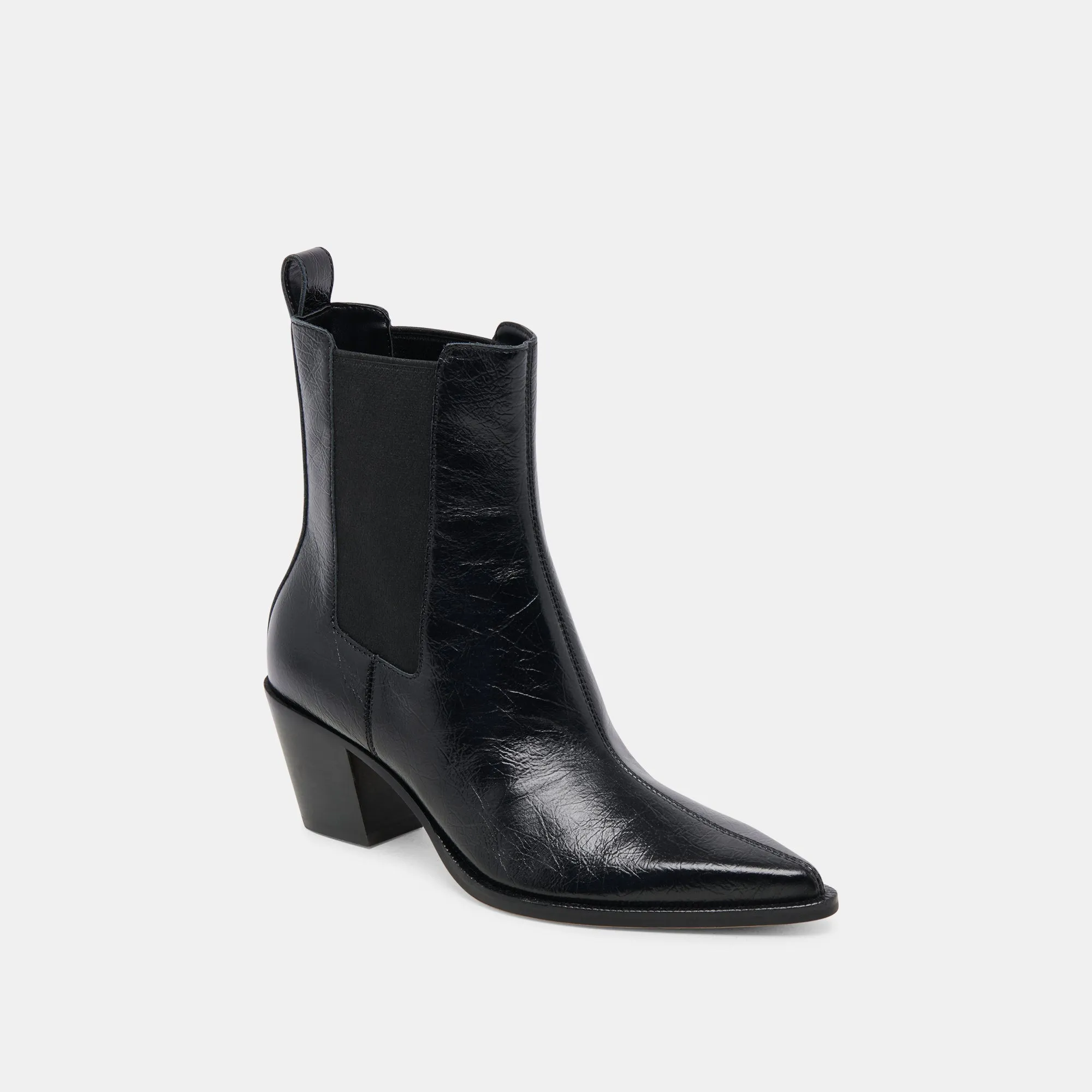 SHADIE H2O BOOTIES MIDNIGHT CRINKLE PATENT Trail Ready Weekend Trek