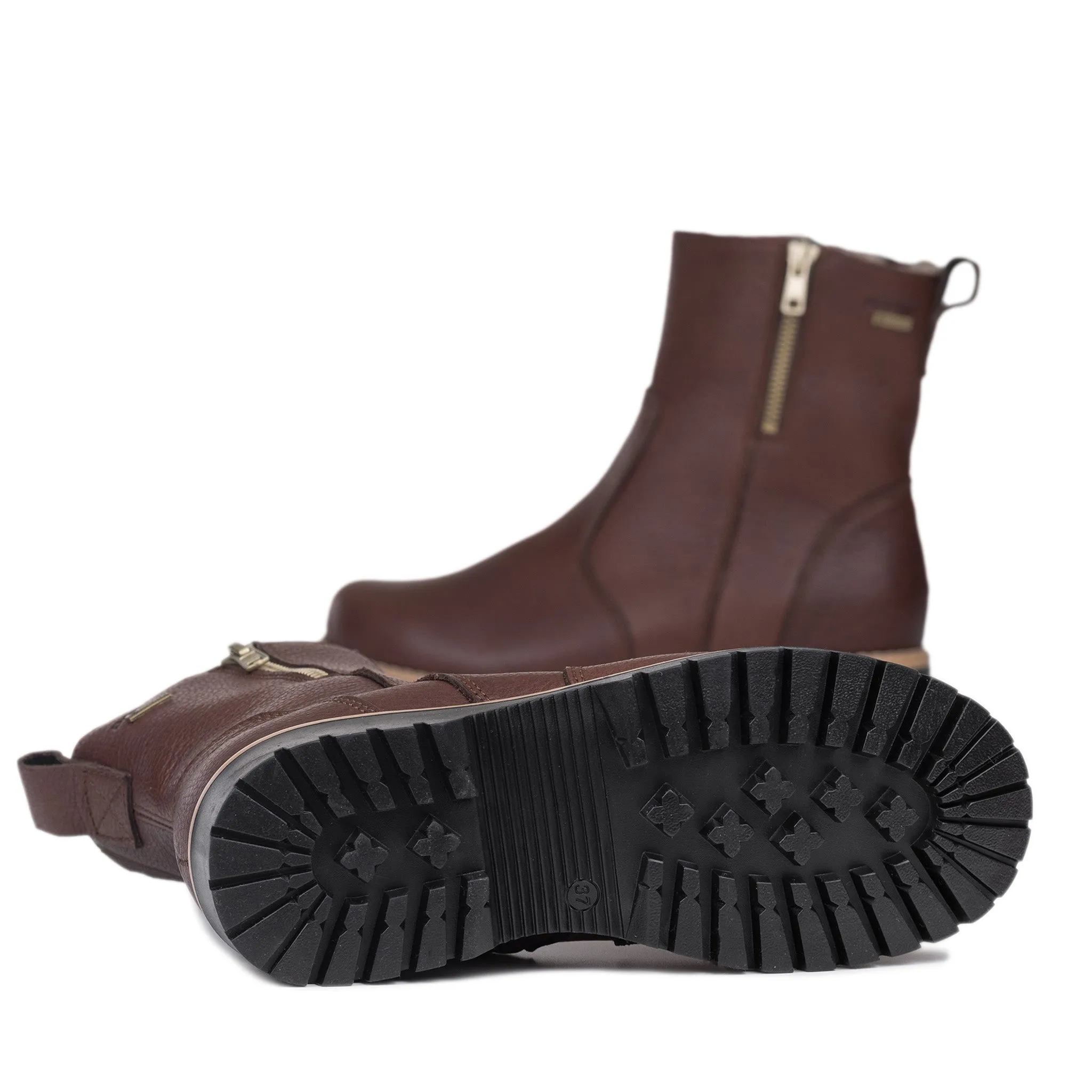 Side Zip Breathable Design TASSU Women's GORE-TEX? ankle boots