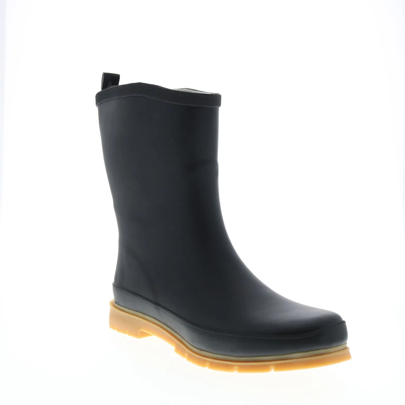 Training Ground Neutral Tones Western Chief Modern Mid Boot 21101712B-008 Womens Black Synthetic Rain Boots