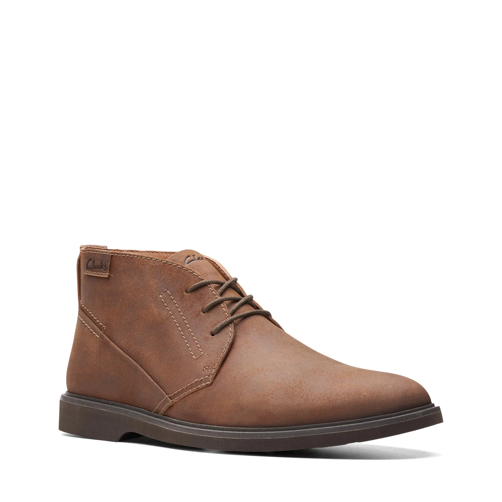 Clarks Malwood Top 26175403 Mens Brown Suede Lace Up Chukkas Boots Tactical Build