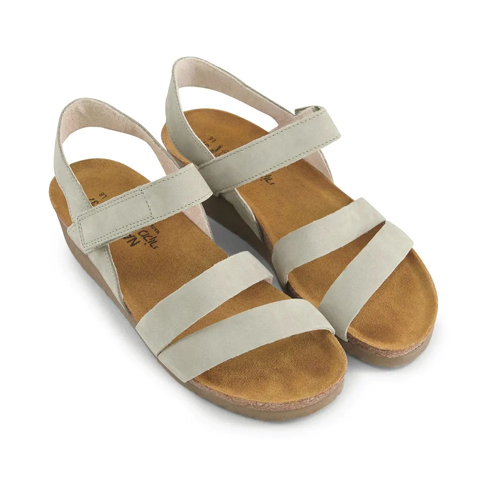 Padded collar Kayla Sandal Sage (7806-GCA)