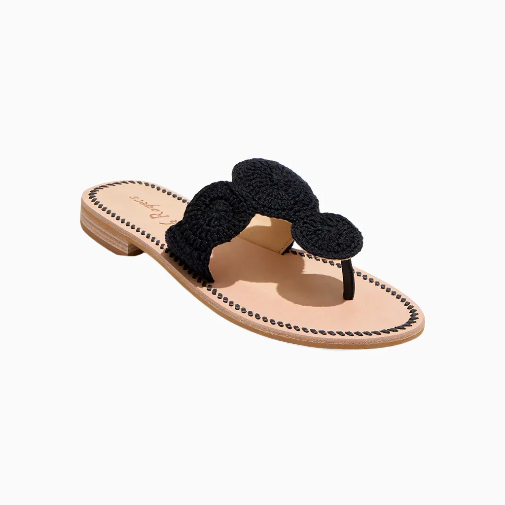 Eva Midsole Jacks Crochet Sandal
