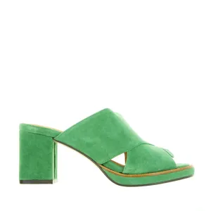 Bresley Devon Green Comfortable Footwear
