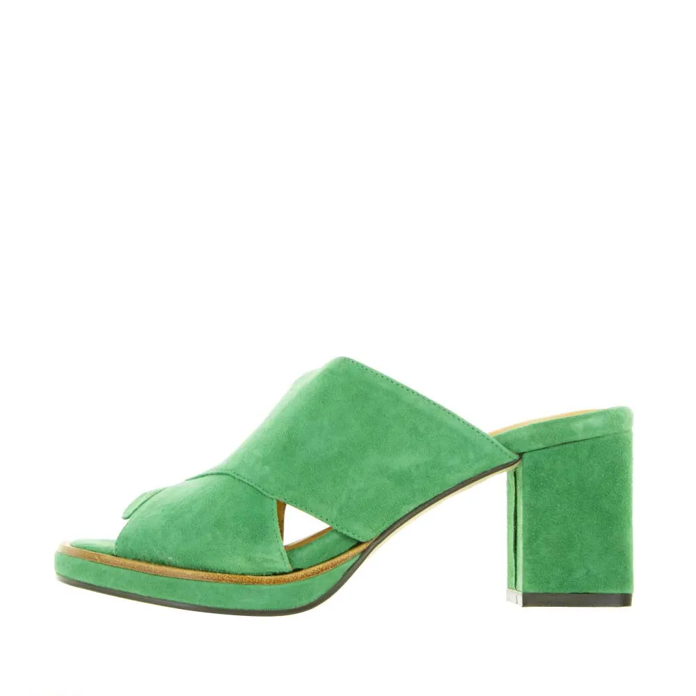 Special Occasion Heels Bridal Shoes with Embellishments Bresley Devon Green