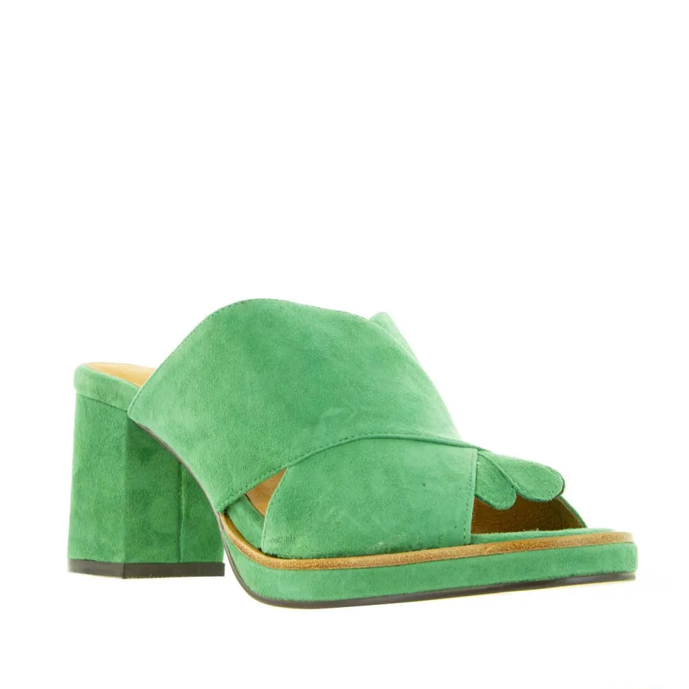 Casual Office Heels Ultra High Heels Bresley Devon Green