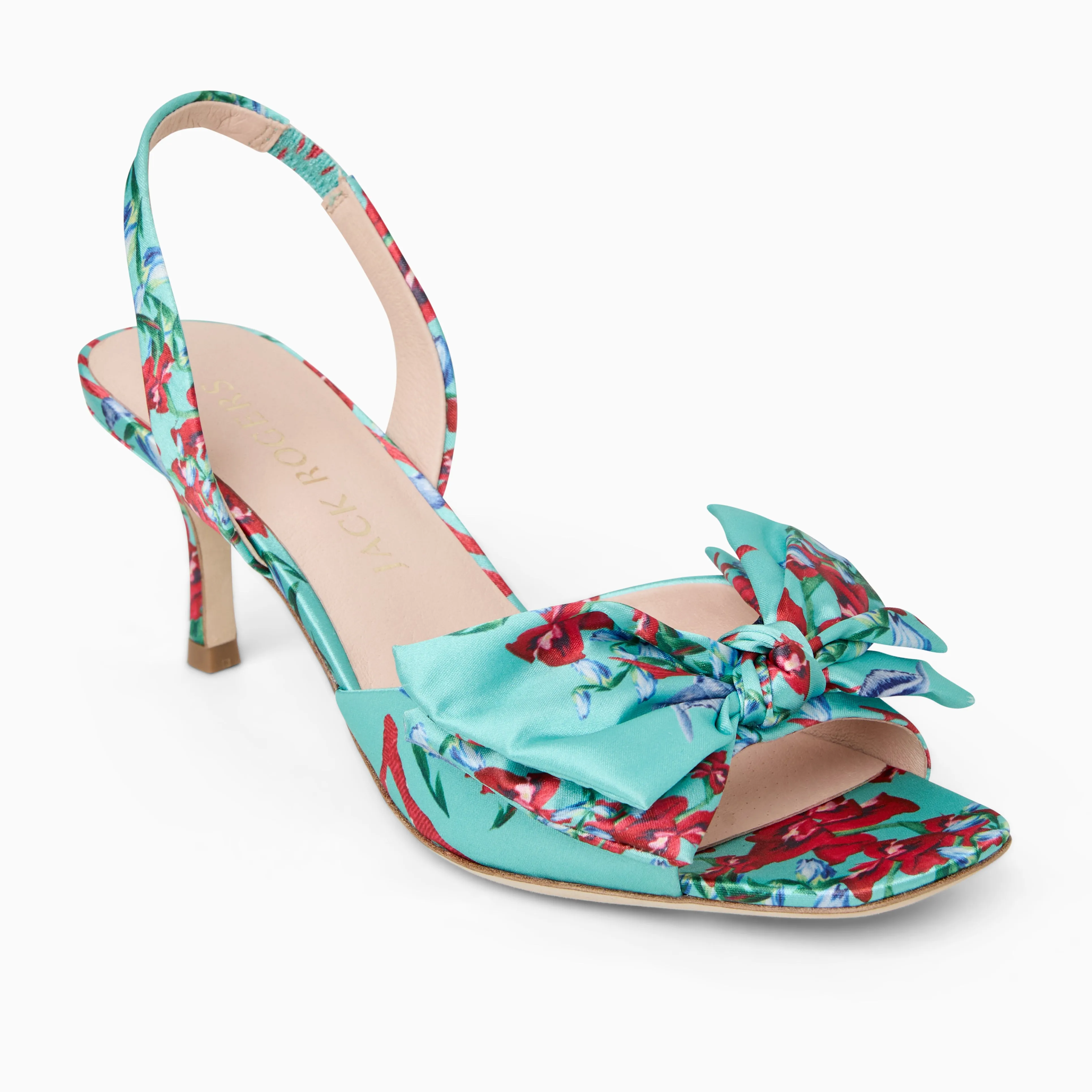 Quick Step Jungle Path Eloise Bow Slingback Heel