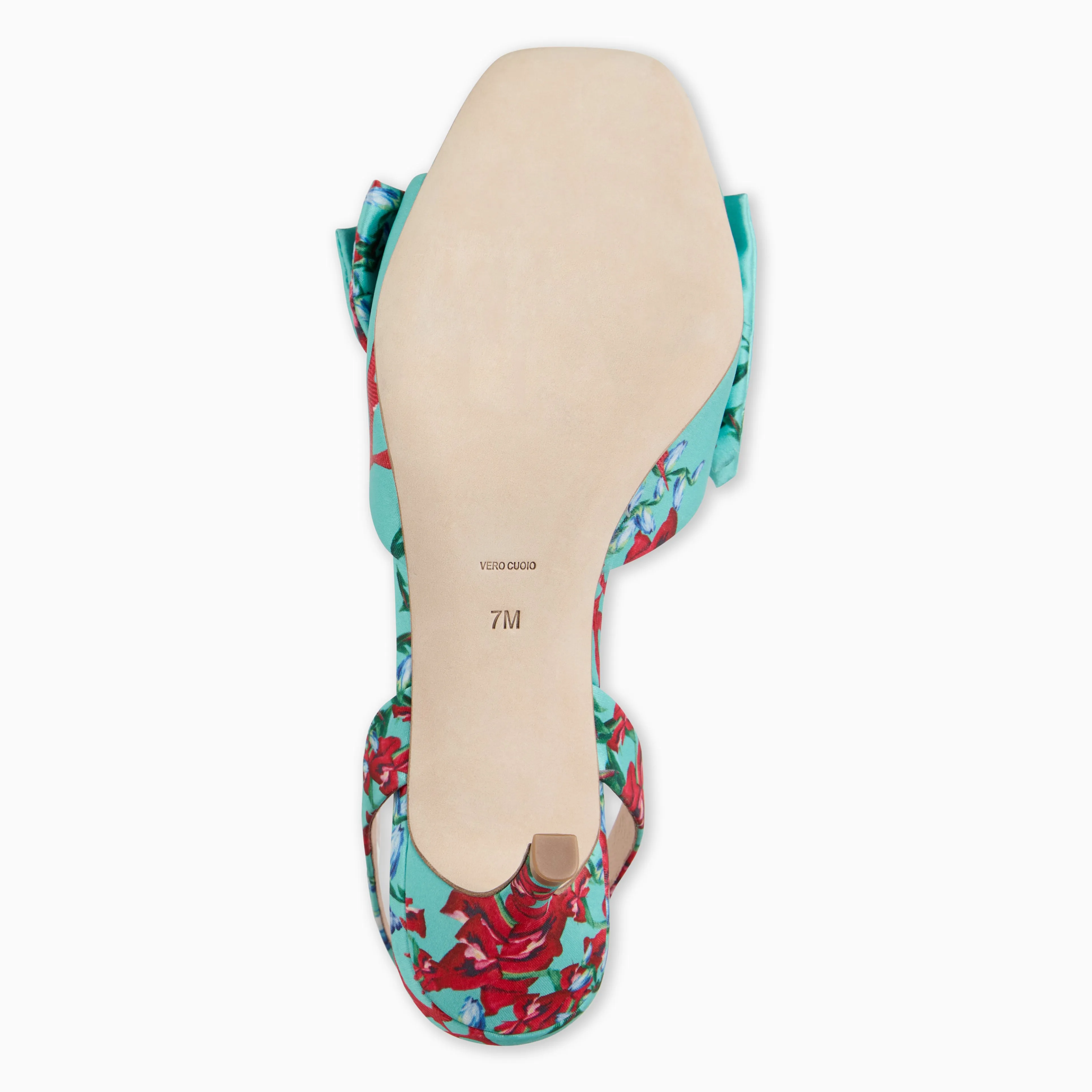 Eloise Bow Slingback Heel Comfortable Design Rain Step