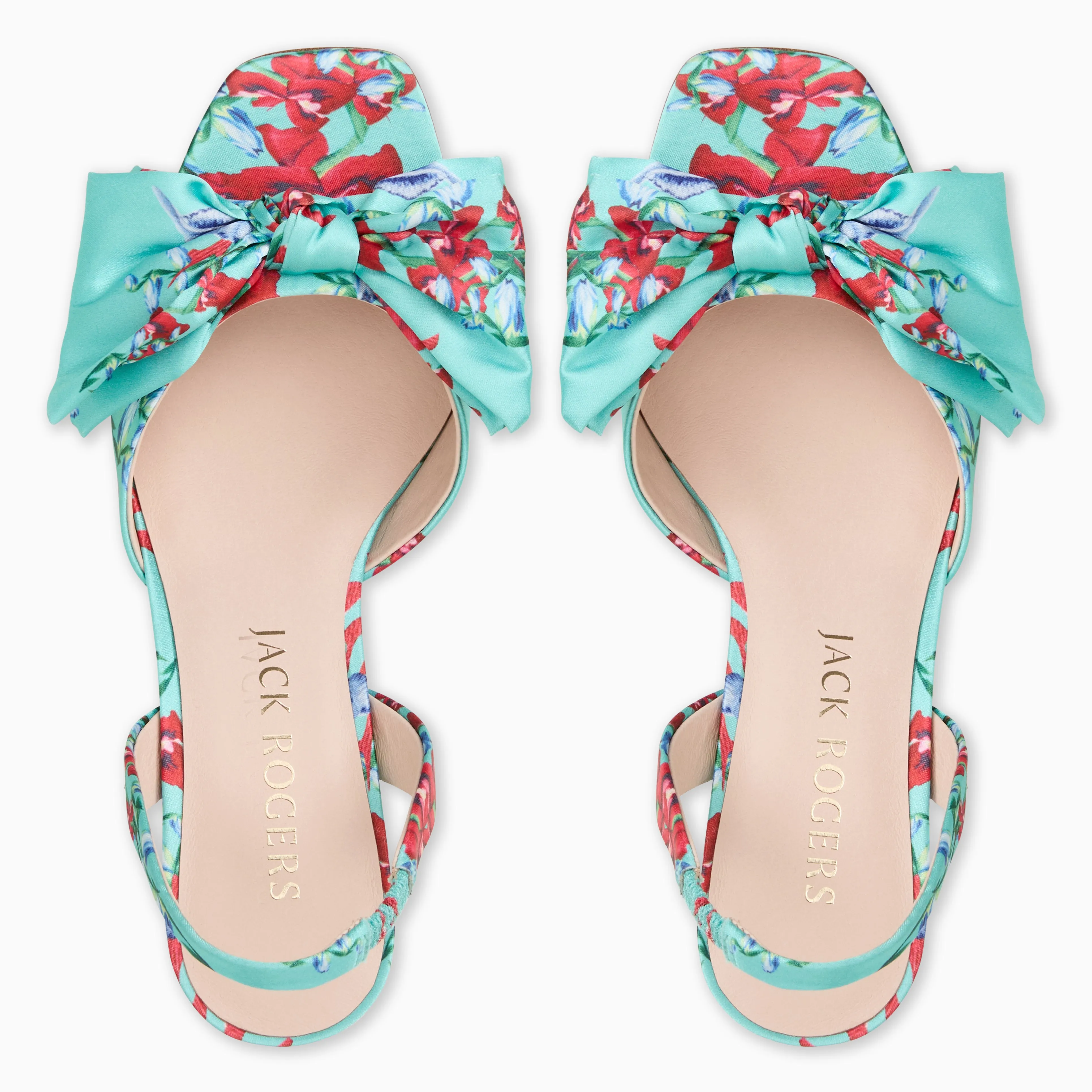 Eloise Bow Slingback Heel Court Grip Smart Fit