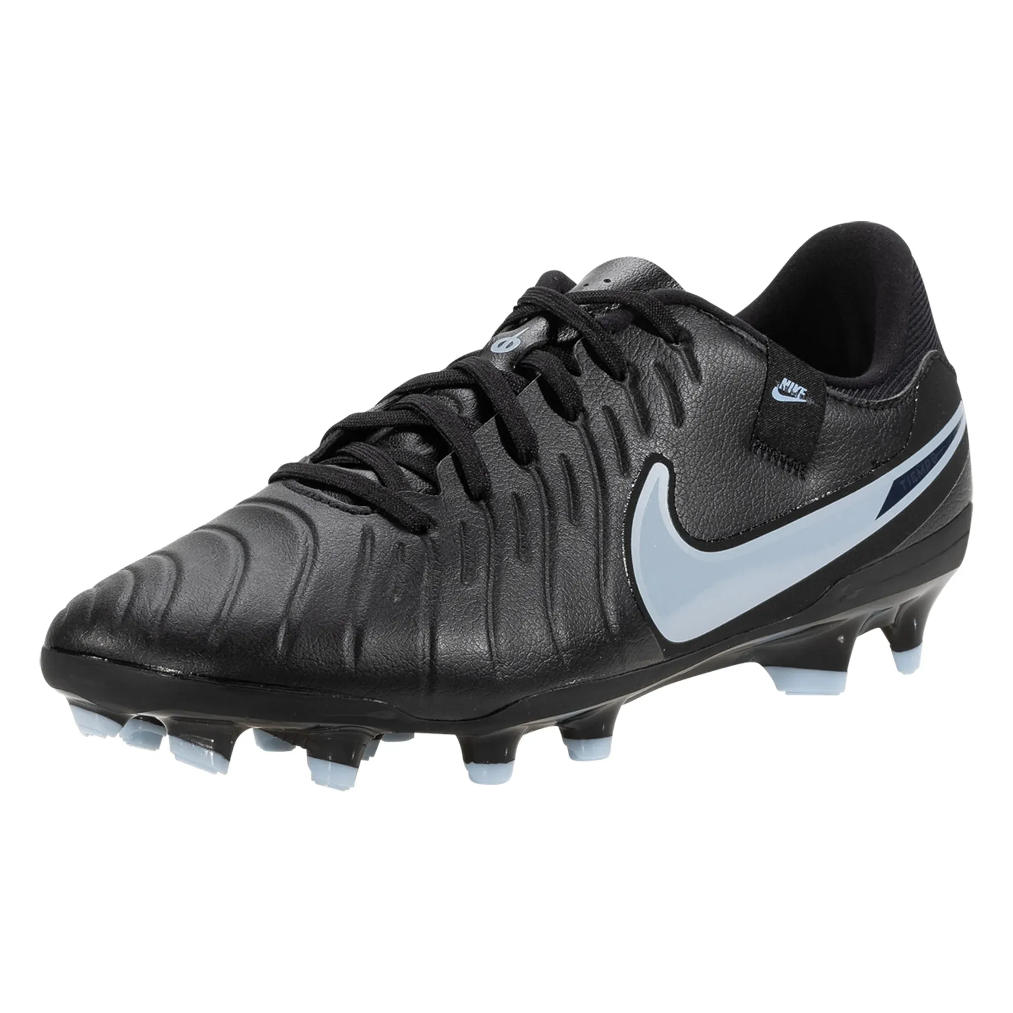 wet conditions Nike Tiempo Legend 10 Academy Firm Ground/Multiground Soccer Cleats (Black/Black)
