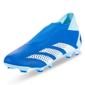 adidas Predator Accuracy.3 LL Firm Ground Soccer Cleats (Bright Royal/Solar Red) Locked Fit