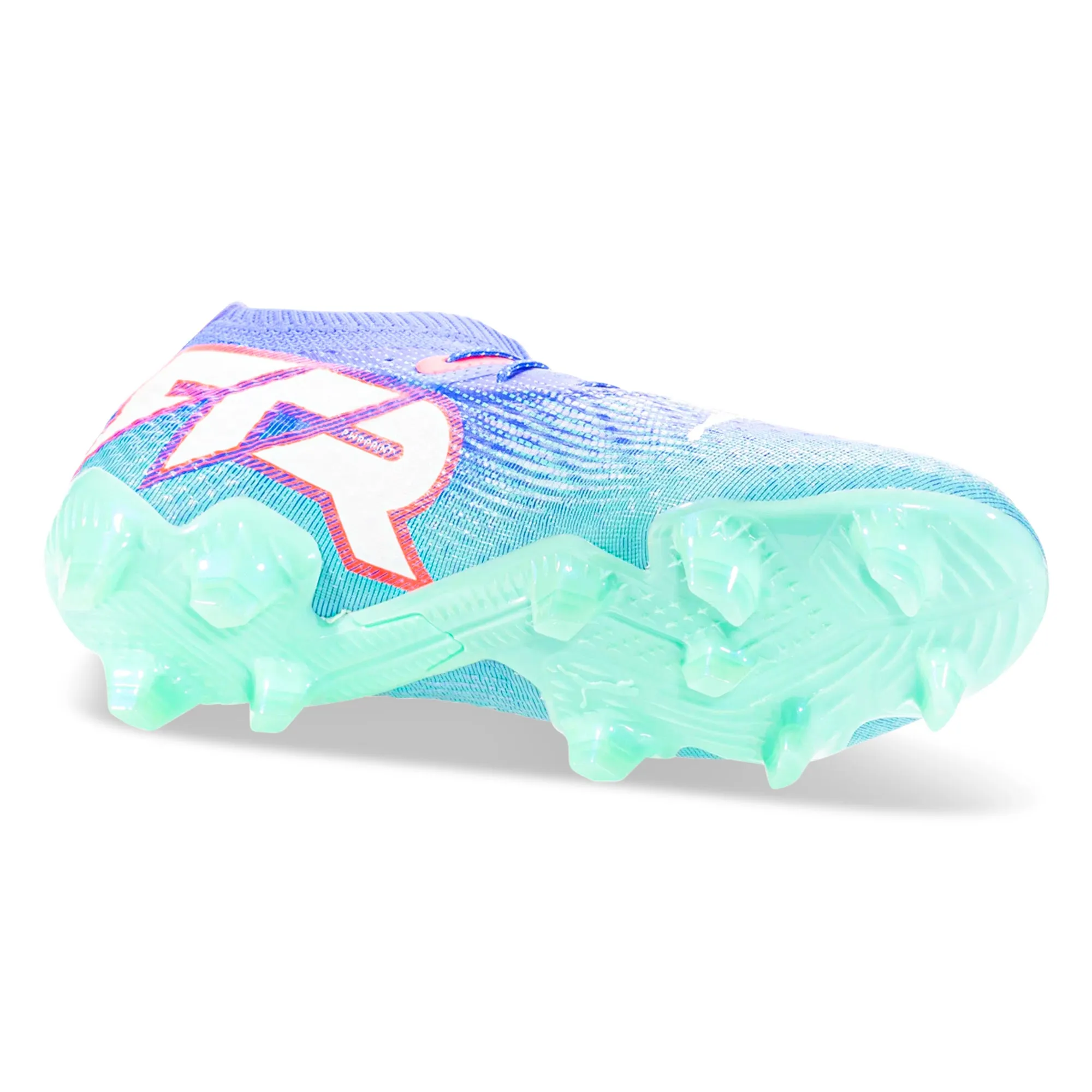 Traction Fit Team Match Puma Future 7 Ultimate FG/AG Soccer Cleats (Bluemazing/Puma White)