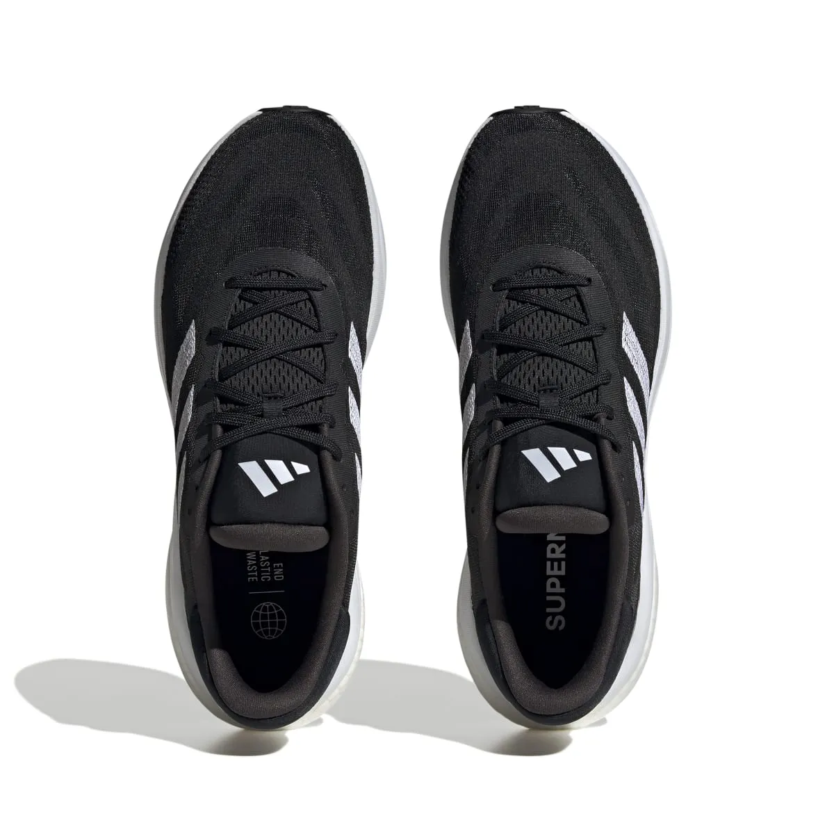 ADIDAS IE4367 SUPERNOVA 3 MN'S (Medium) Black/White/Black Textile Running Shoes weekend run