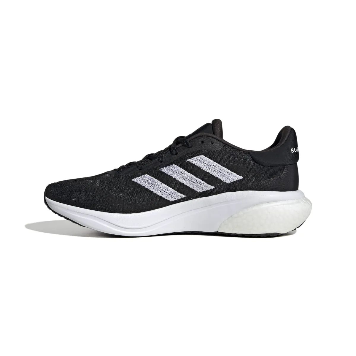 foam - sole - feature shoes ADIDAS IE4367 SUPERNOVA 3 MN'S (Medium) Black/White/Black Textile Running Shoes