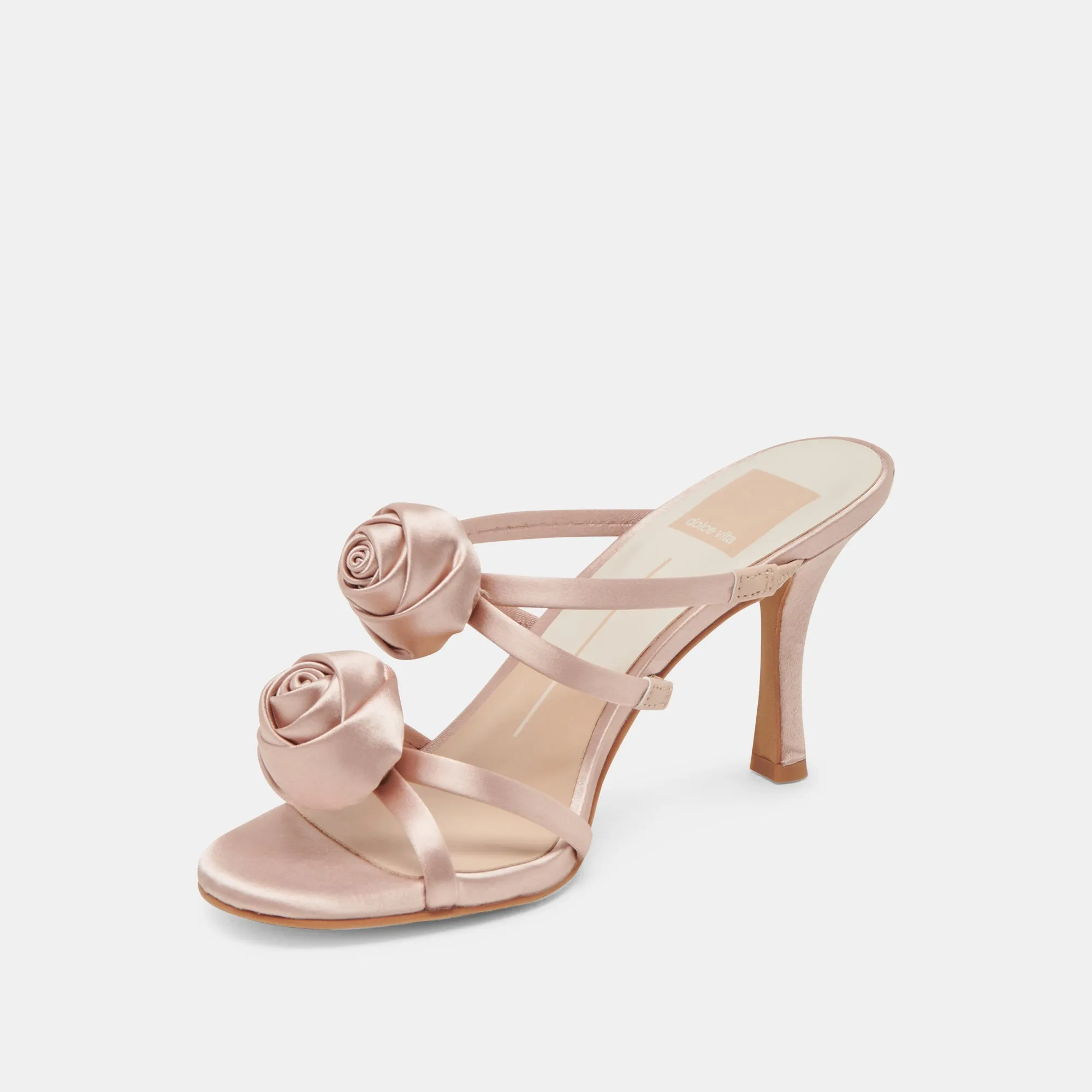 Professional Heels LINZY HEELS LT BLUSH SATIN