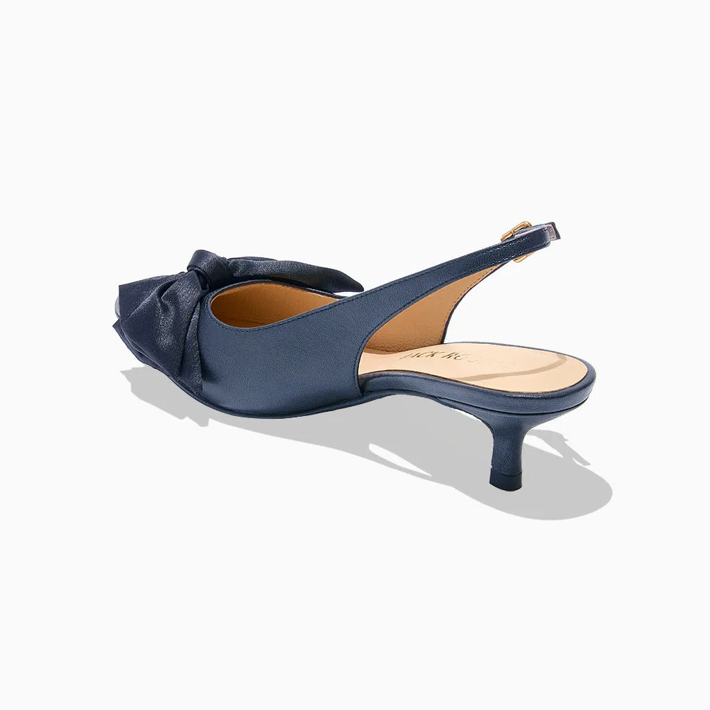 Vintage Mood Debra Sling Back Kitten Heel