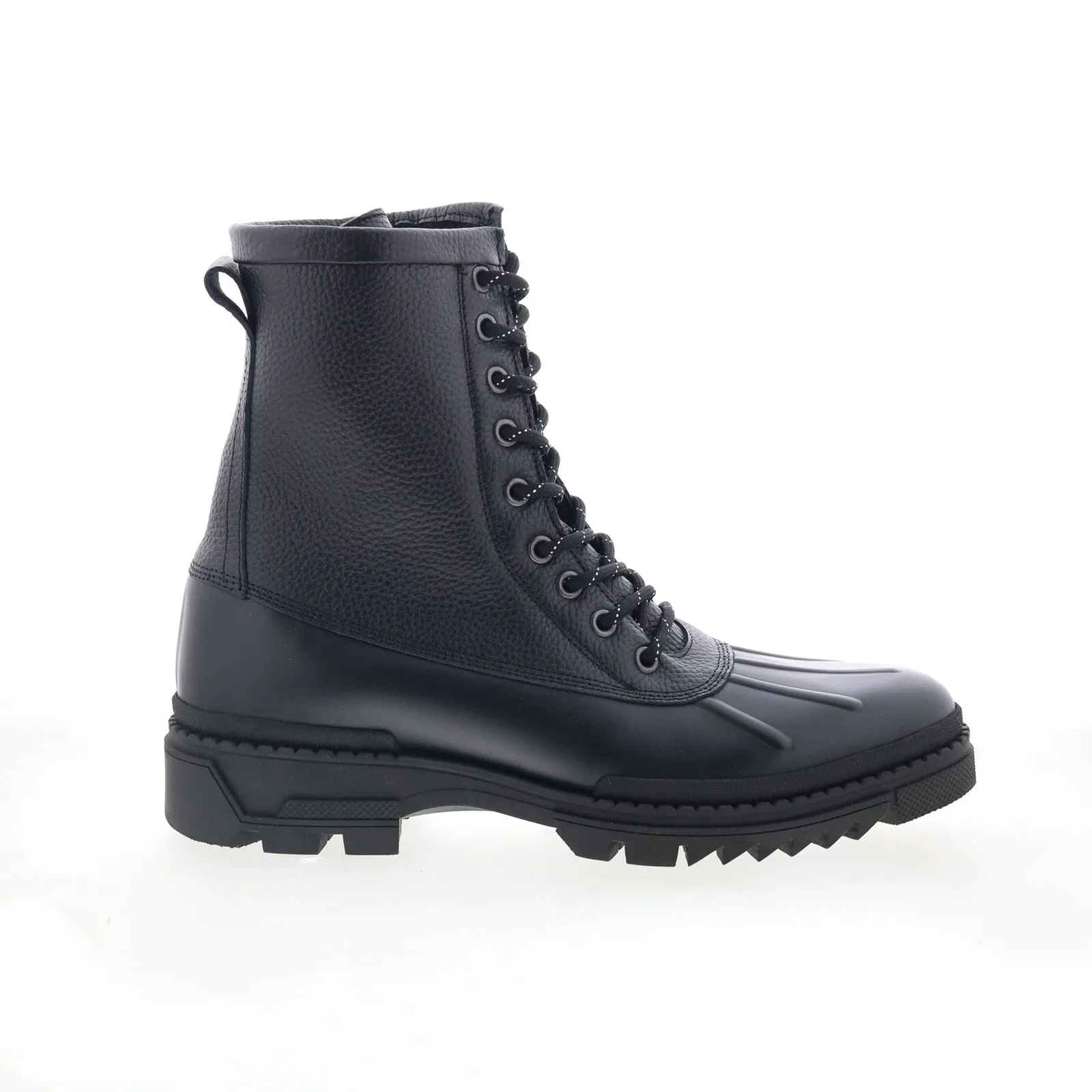 Party Occasion Active Comfort Bruno Magli Bismark MB2BISA7 Mens Black Leather Lace Up Casual Dress Boots