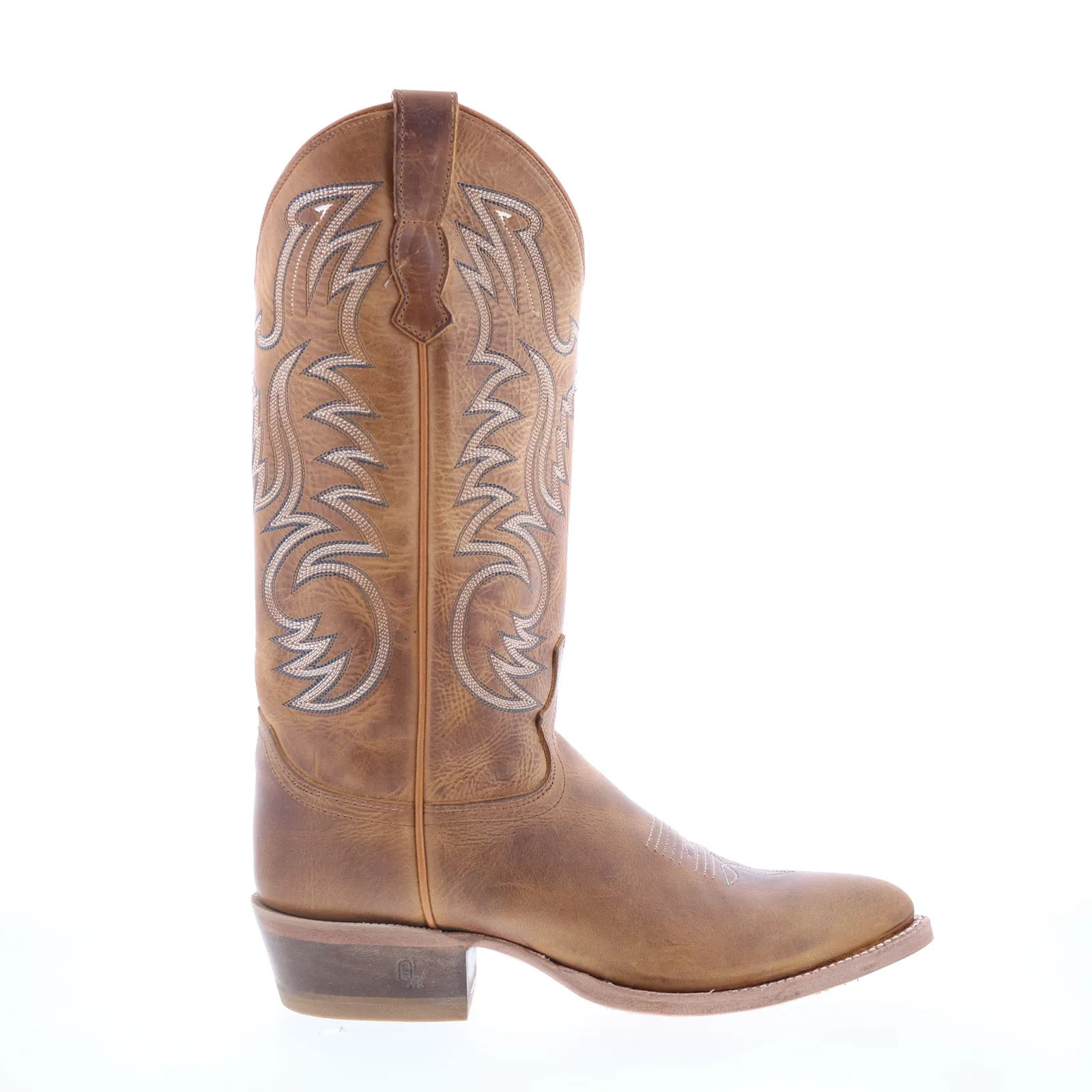Easy Walk Casual Footwear Outlaw Pointed 60050 Mens Brown Leather Slip On Western Boots