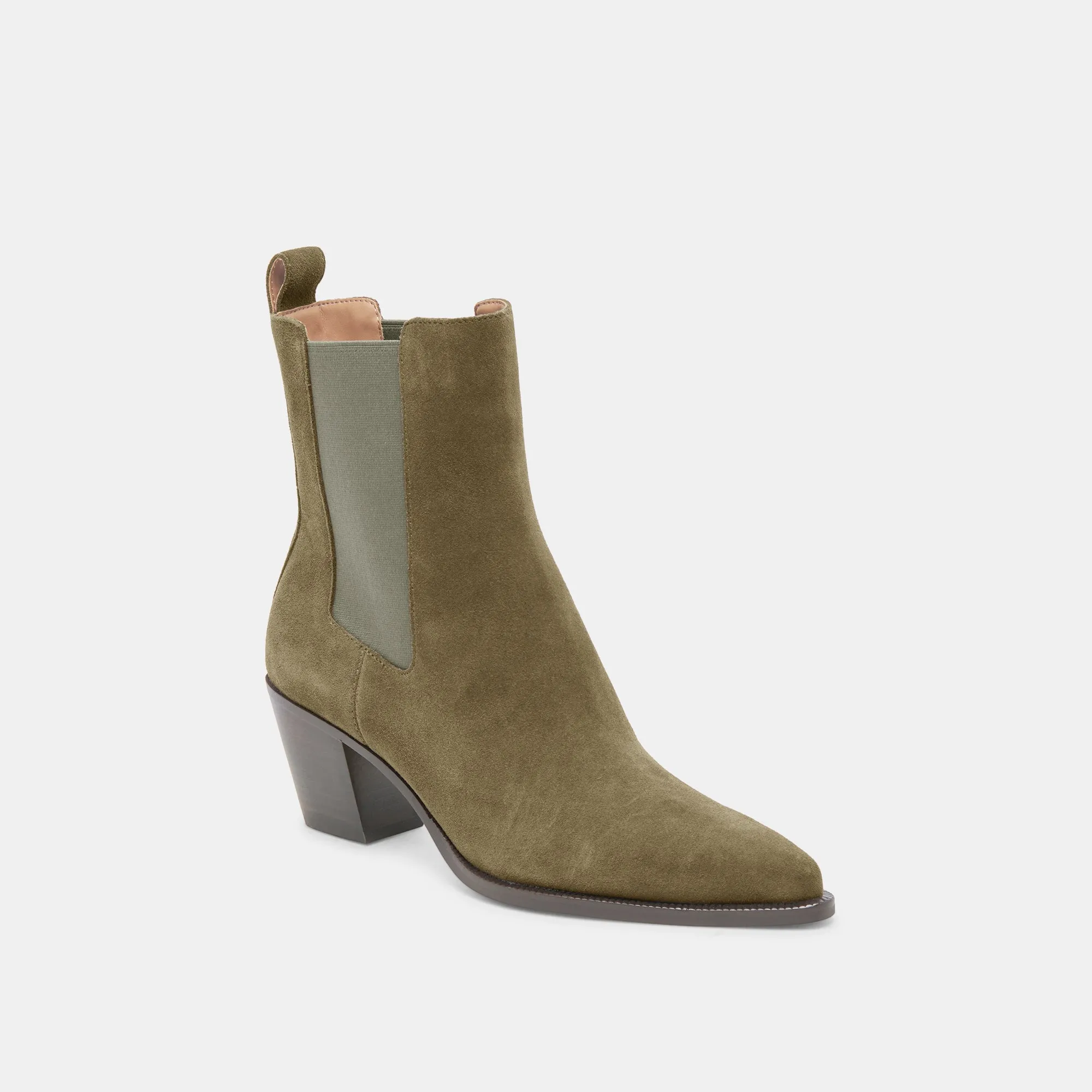 Comfort Step Long Hike SHADIE H2O BOOTIES ARMY SUEDE