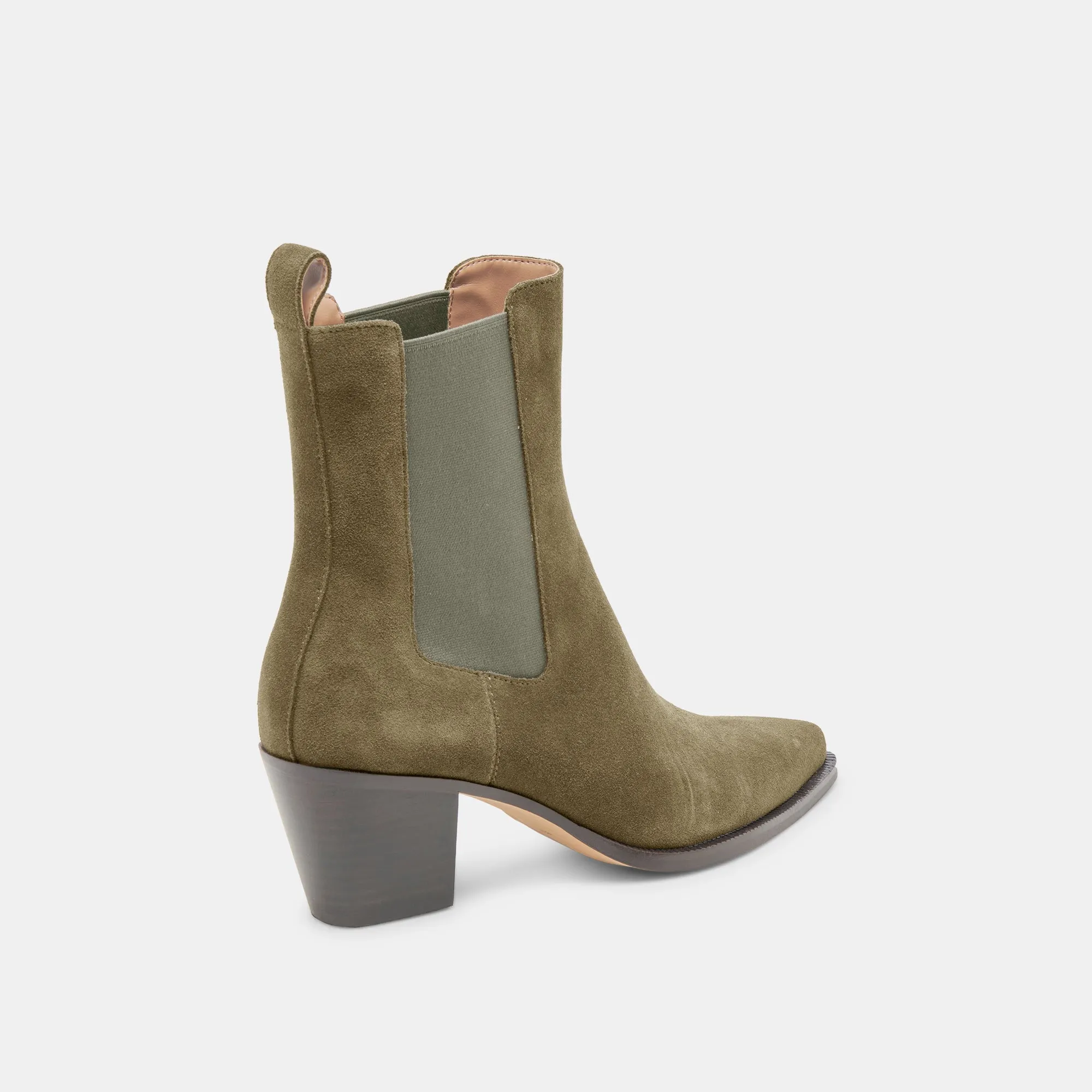 SHADIE H2O BOOTIES ARMY SUEDE Street Ready Anti Fatigue
