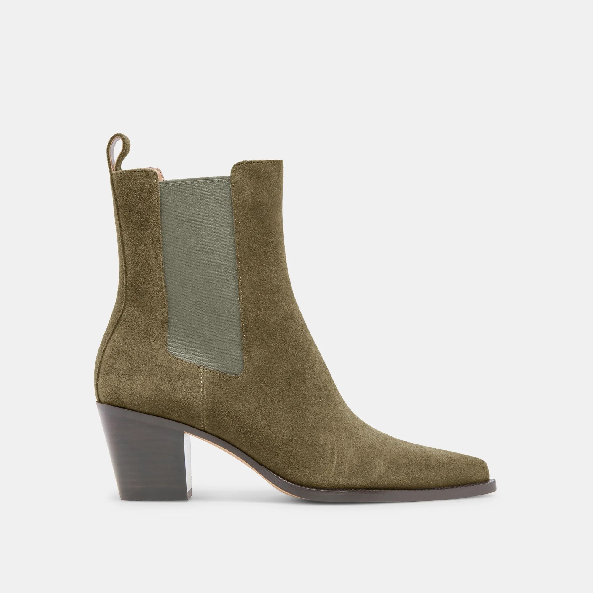 SHADIE H2O BOOTIES ARMY SUEDE Robust Build Comfort Fit