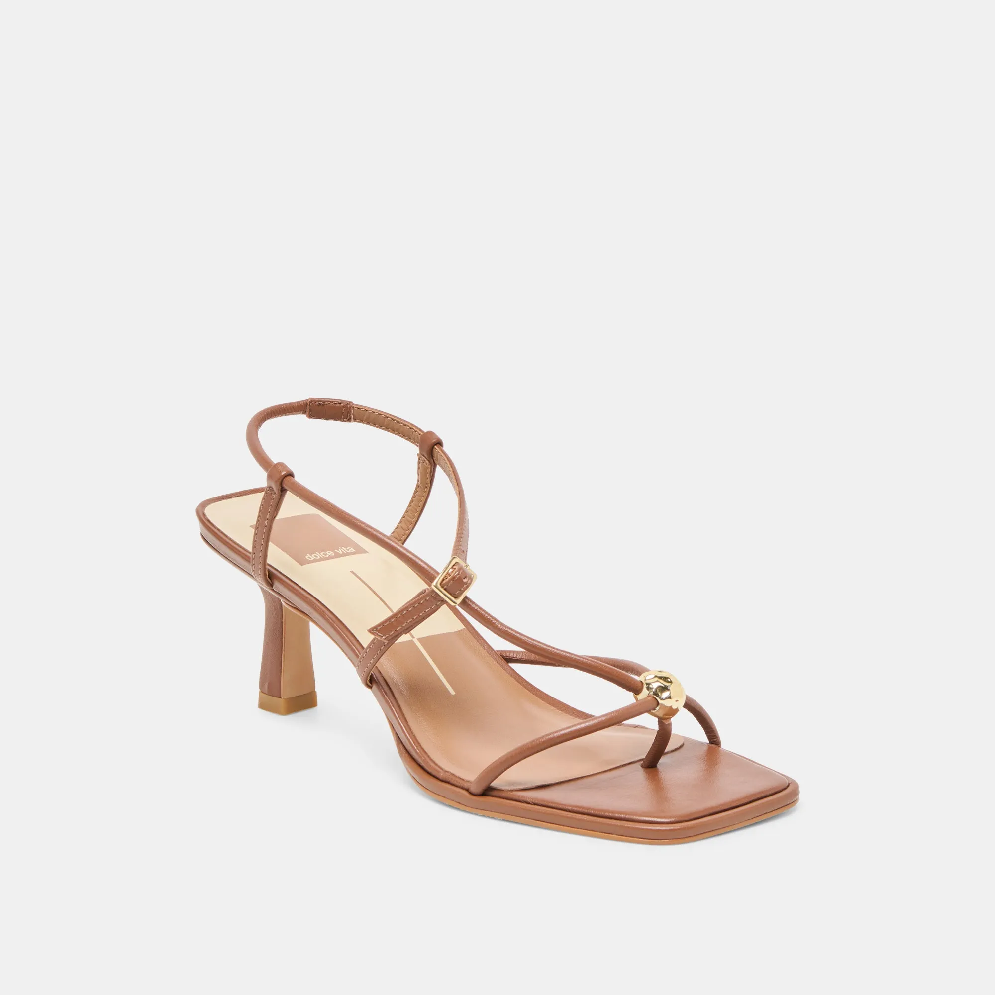 Professional Heels MYLEE HEELS COGNAC LEATHER