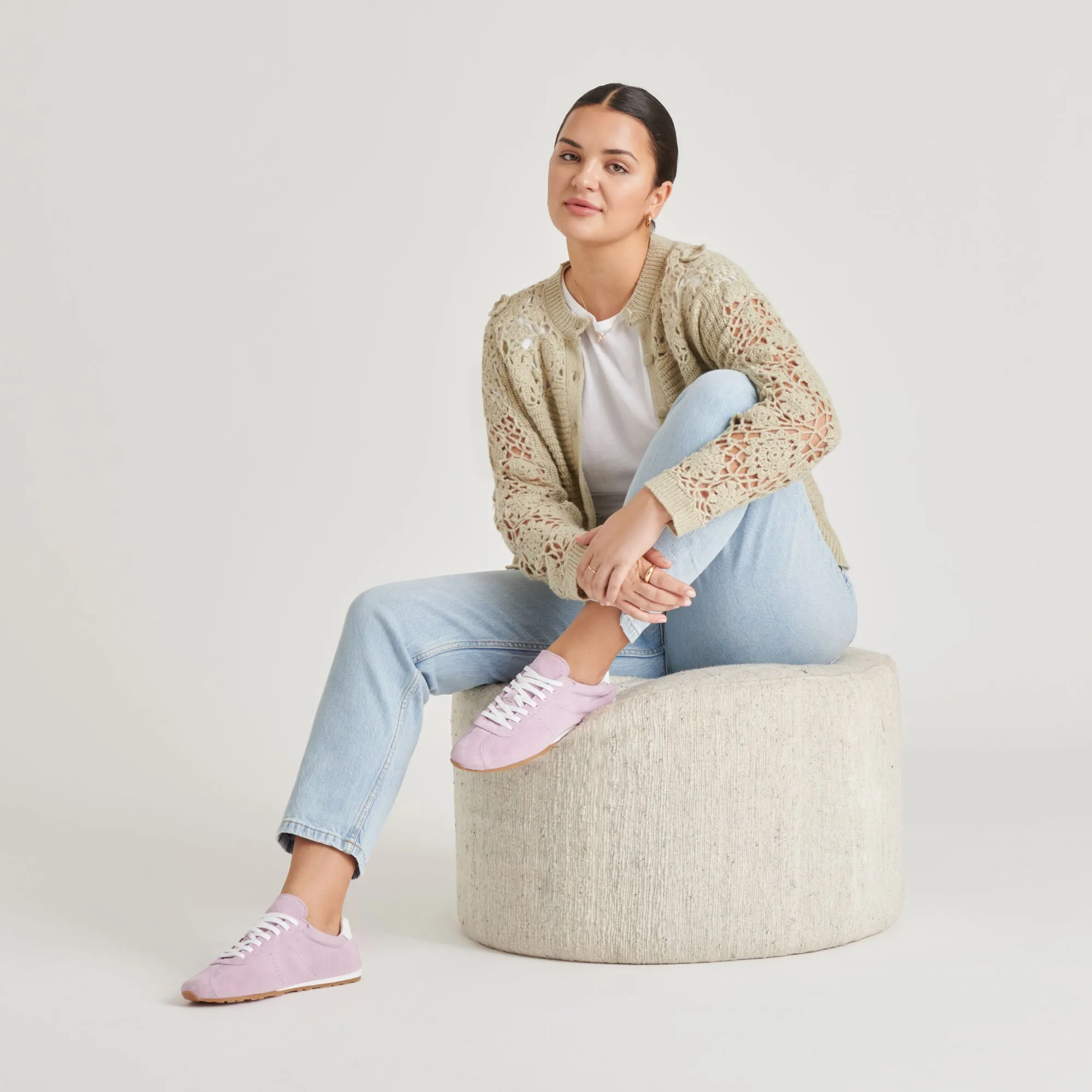 SERINA SNEAKERS LAVENDER SUEDE Fitness Performance