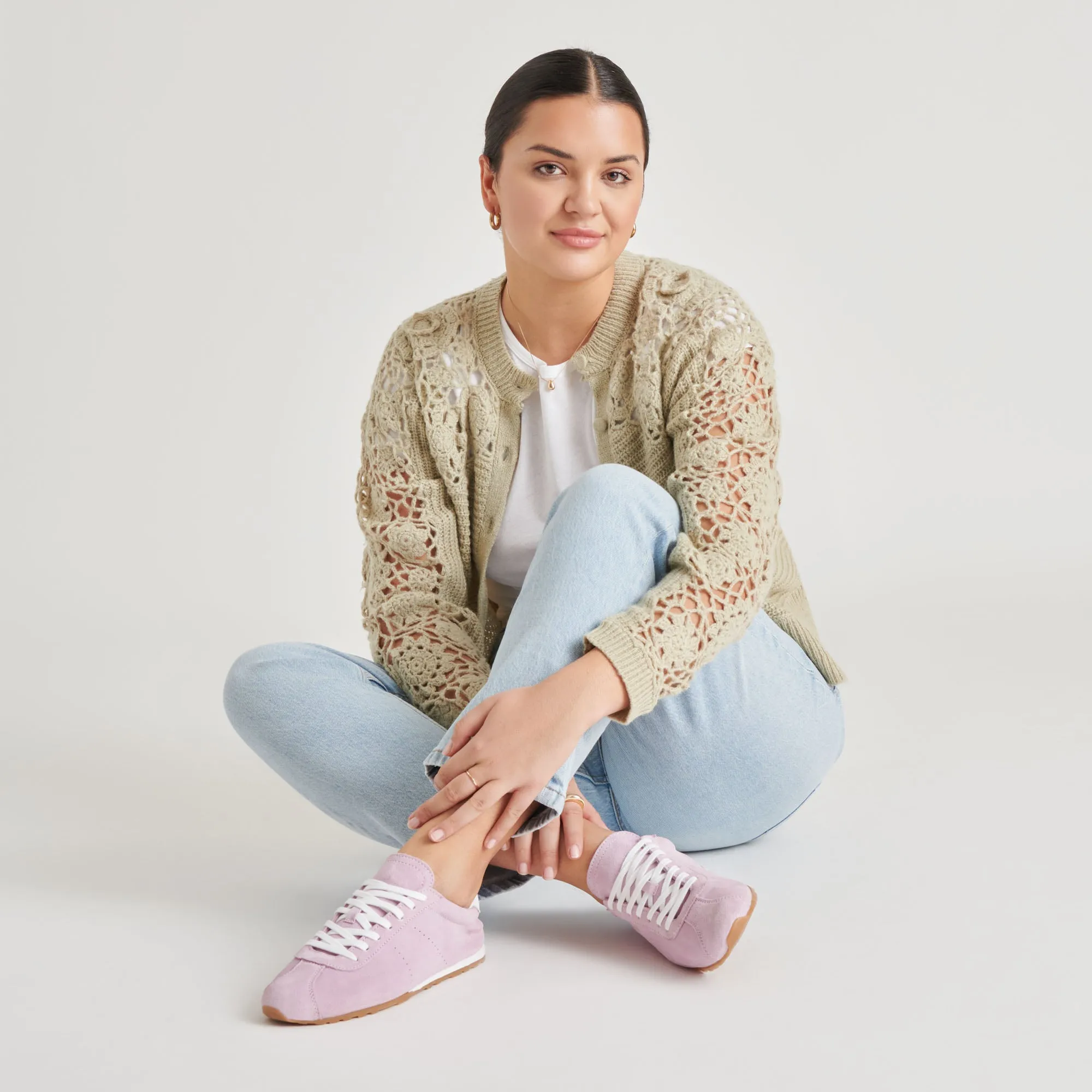 SERINA SNEAKERS LAVENDER SUEDE Energy Flow