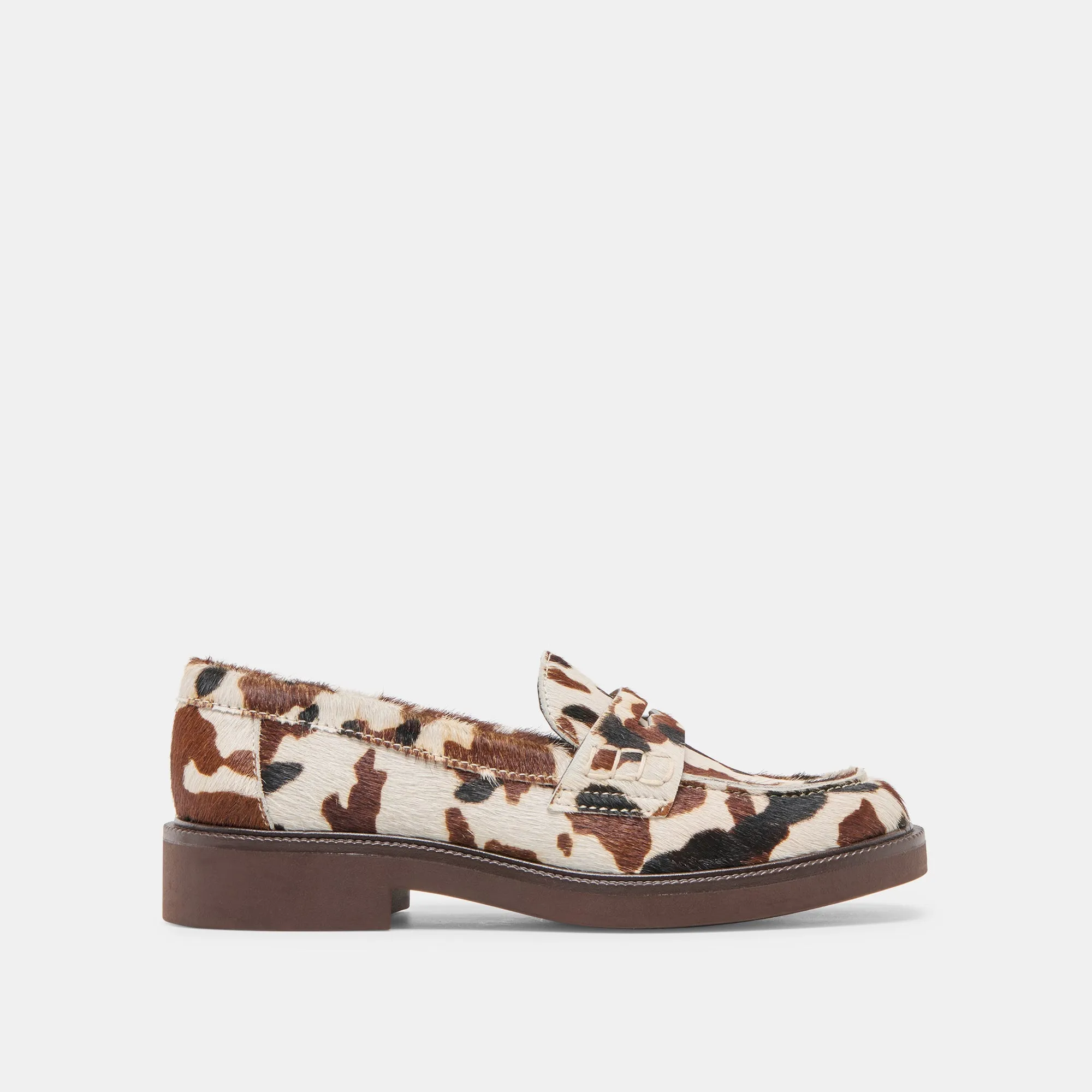 Urban Flow TIGGY LOAFERS COCOA TAURUS CALF HAIR