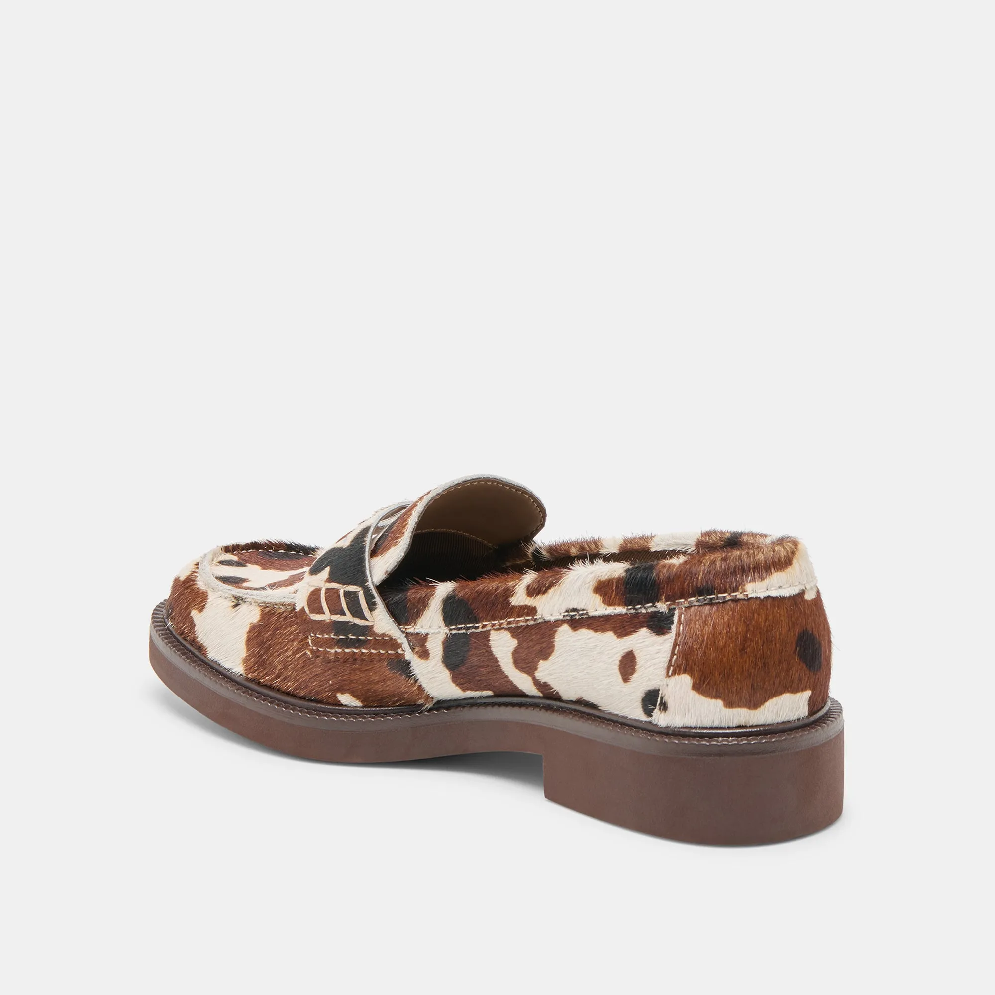 Street Smart Feel Free TIGGY LOAFERS COCOA TAURUS CALF HAIR