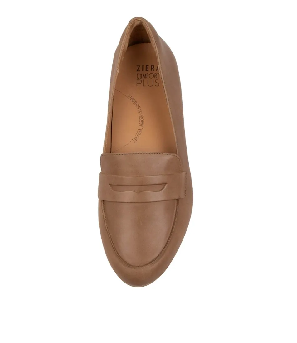 ZIERA CEDAR LATTE Effortless Footwear Goodyear Welted