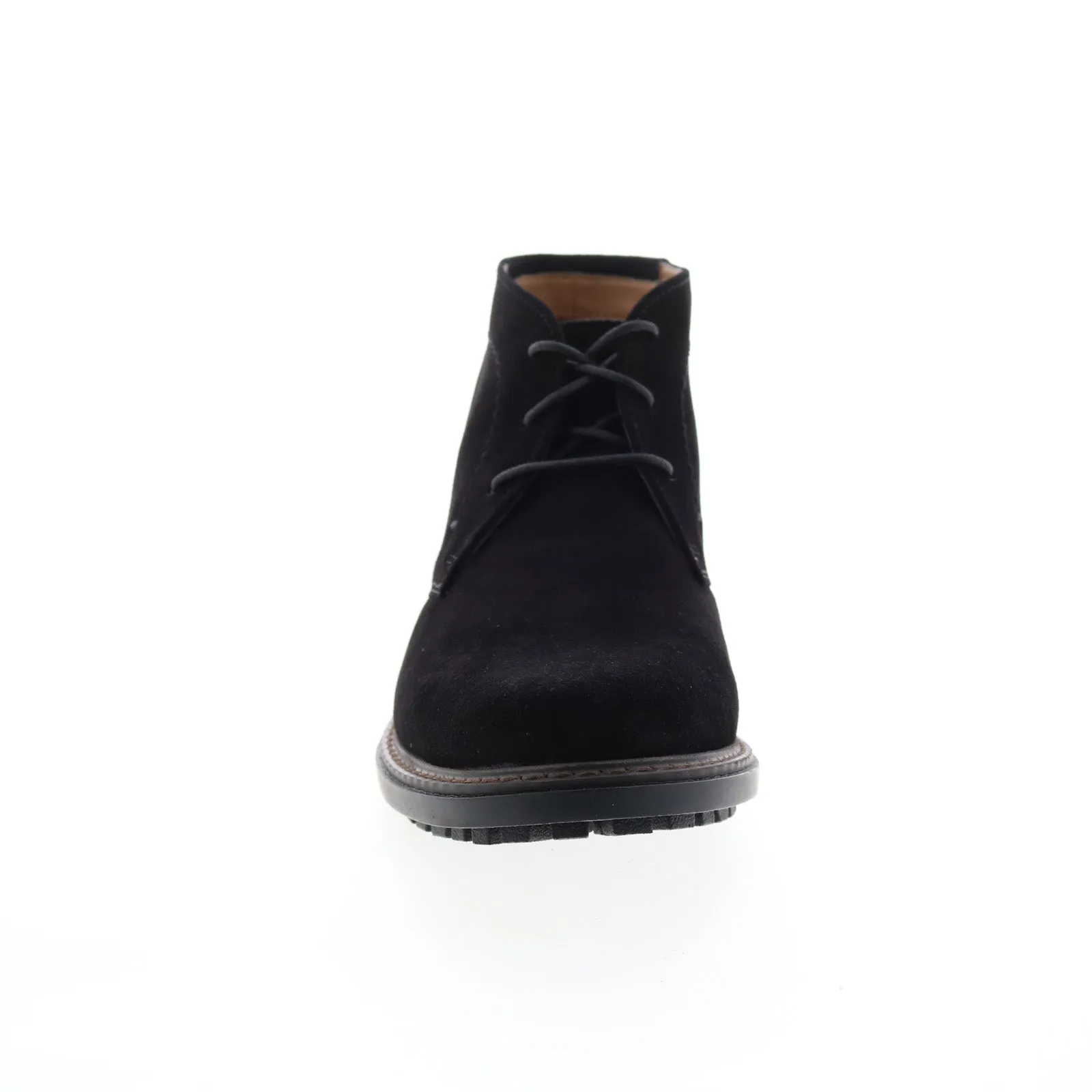 Florsheim Field Chukka 11927-008-M Mens Black Suede Lace Up Chukkas Boots All terrain Combat Look
