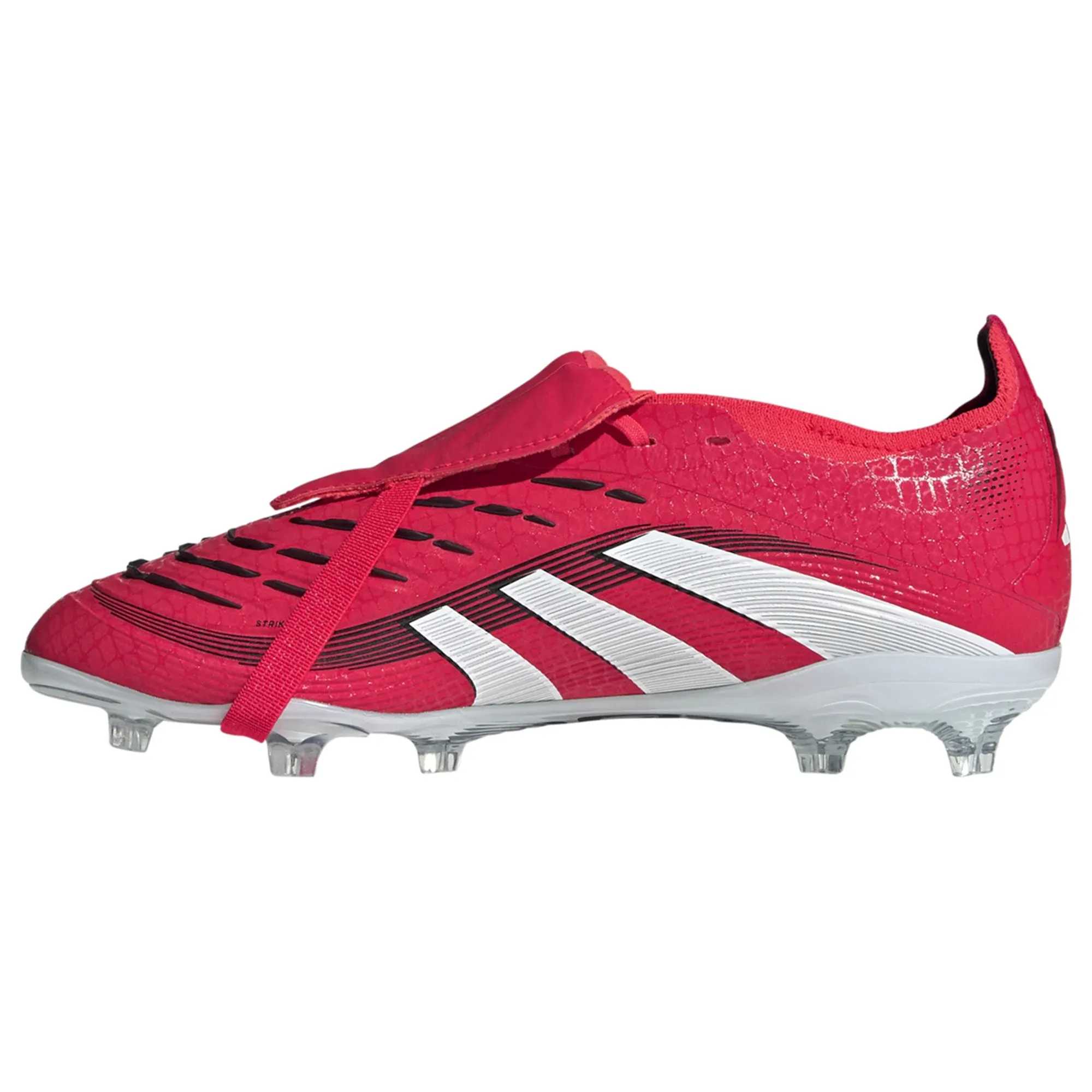 adidas Jr. Predator Elite FT FG Soccer Cleats (Lucid Red/White) Explosive Speed