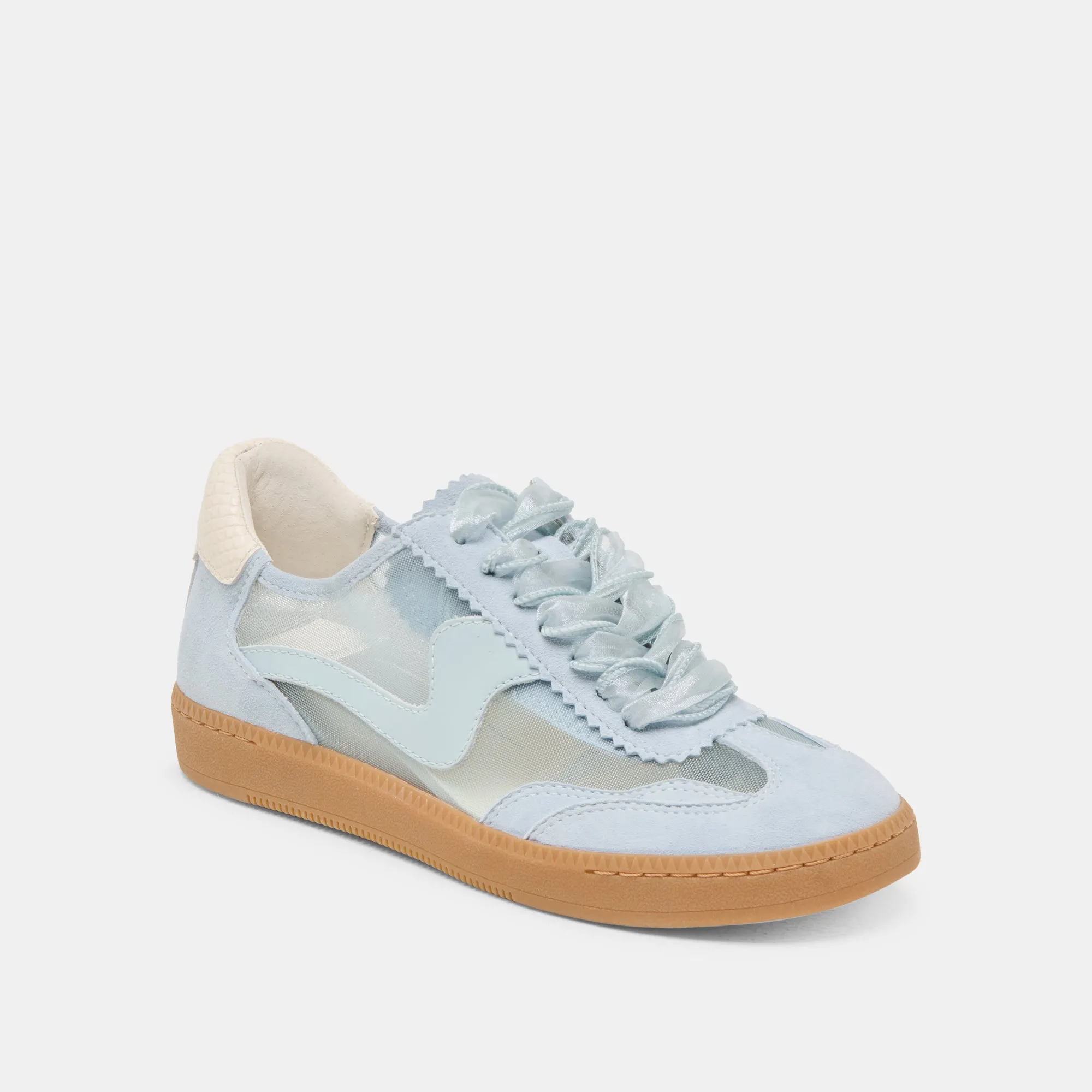 NOTICE MESH SNEAKERS ICE BLUE MESH Woven Texture