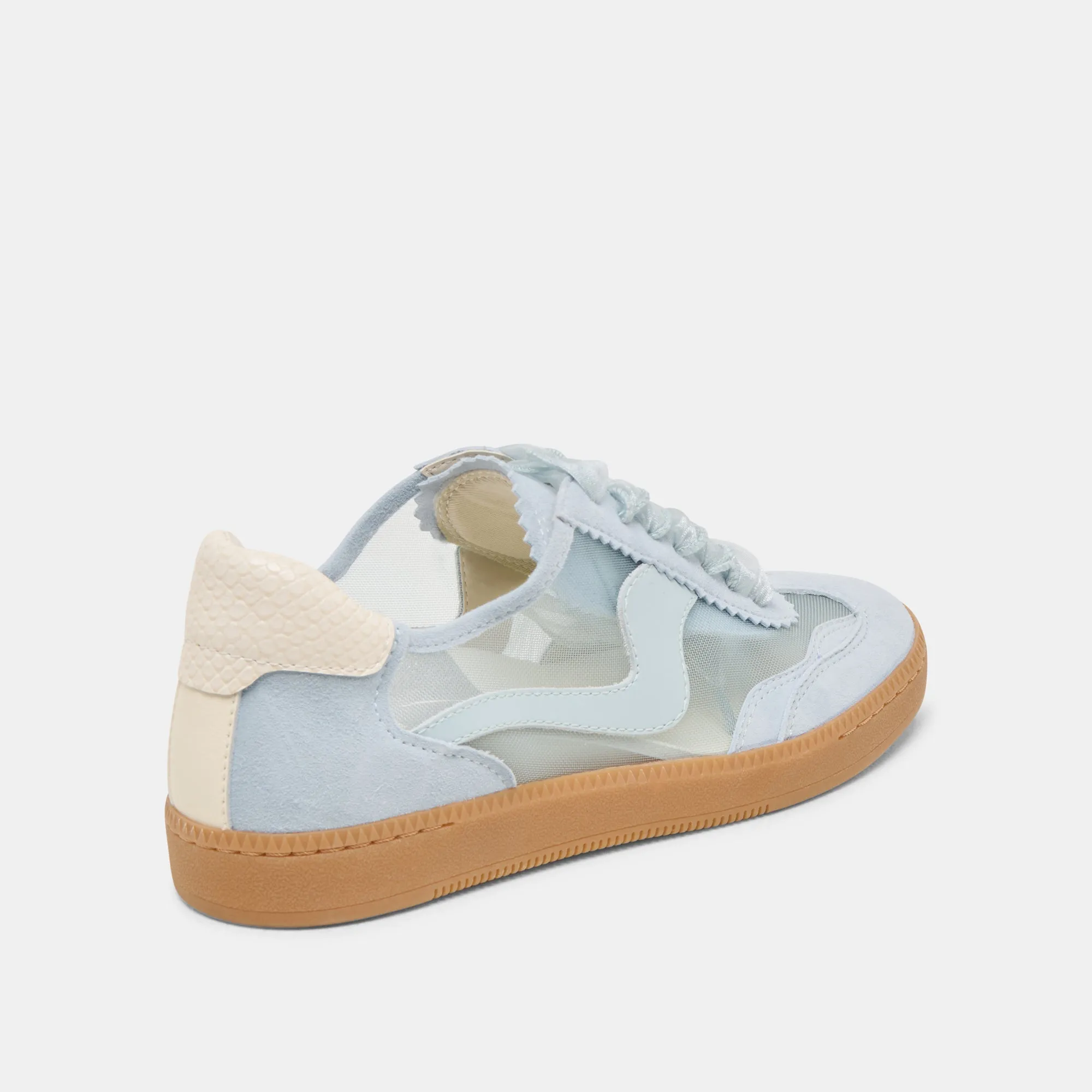 NOTICE MESH SNEAKERS ICE BLUE MESH Refined touch Fitted Traction