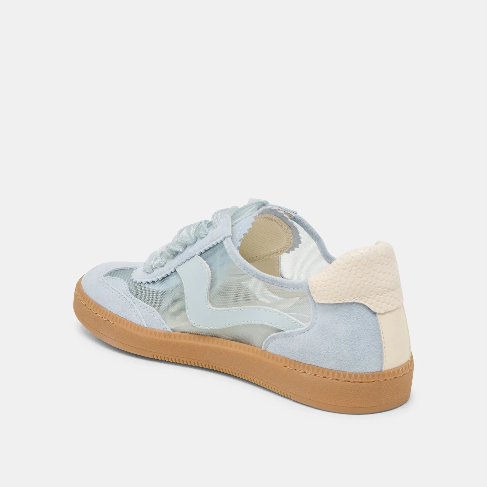 Fit Anywhere NOTICE MESH SNEAKERS ICE BLUE MESH