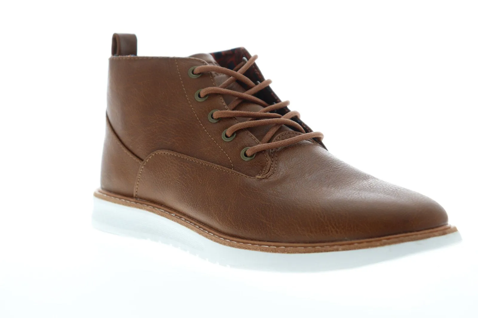 Ben Sherman Omega Casual Chukka BNMS19111 Mens Brown Leather Chukkas Boots Cushioned Support Sleek Comfort